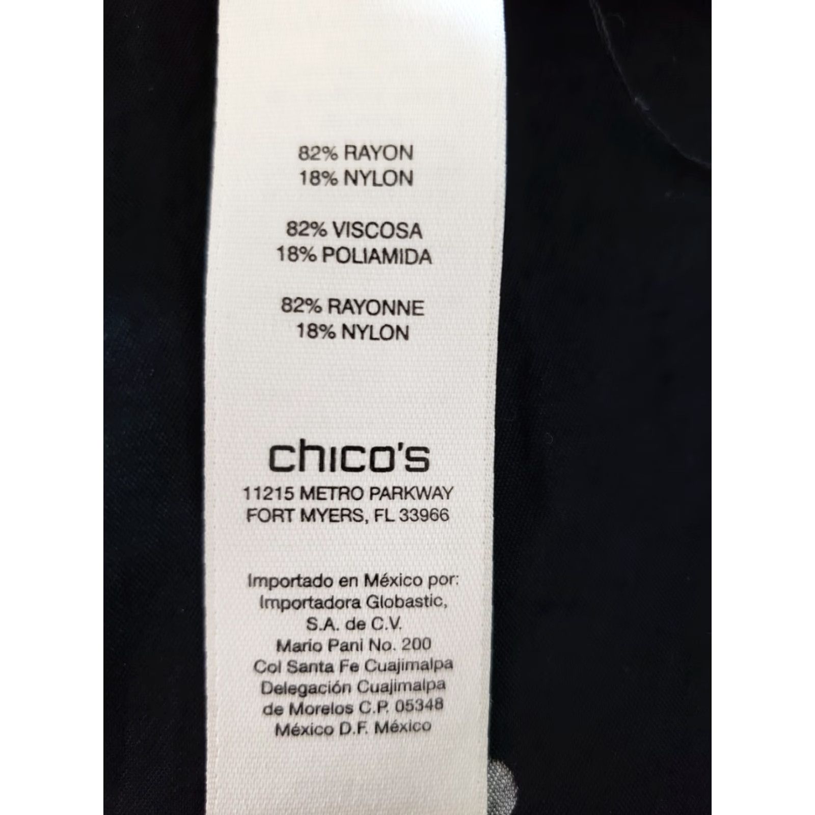 Vintage Chicos Cardigan Top Women’s Cardigan 3/4 Sleeve Open Front Black White Polka Dot Nylon Rayon Blend Size 2 Size XS / US 0-2 / IT 36-38 - 5 Thumbnail