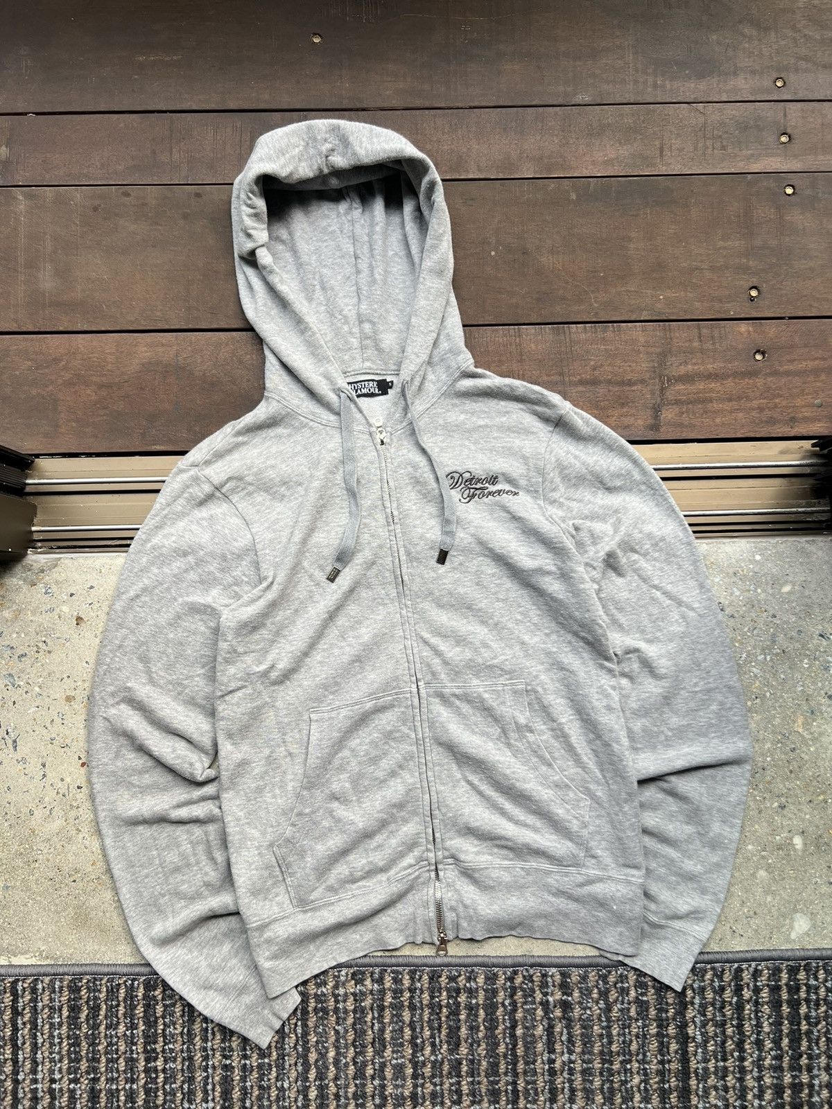 Hysteric Glamour HYSTERIC GLAMOUR DETROIT FOREVER NICE N SLEAZY ZIP HOODIE Size US S / EU 44-46 / 1 - 2 Thumbnail
