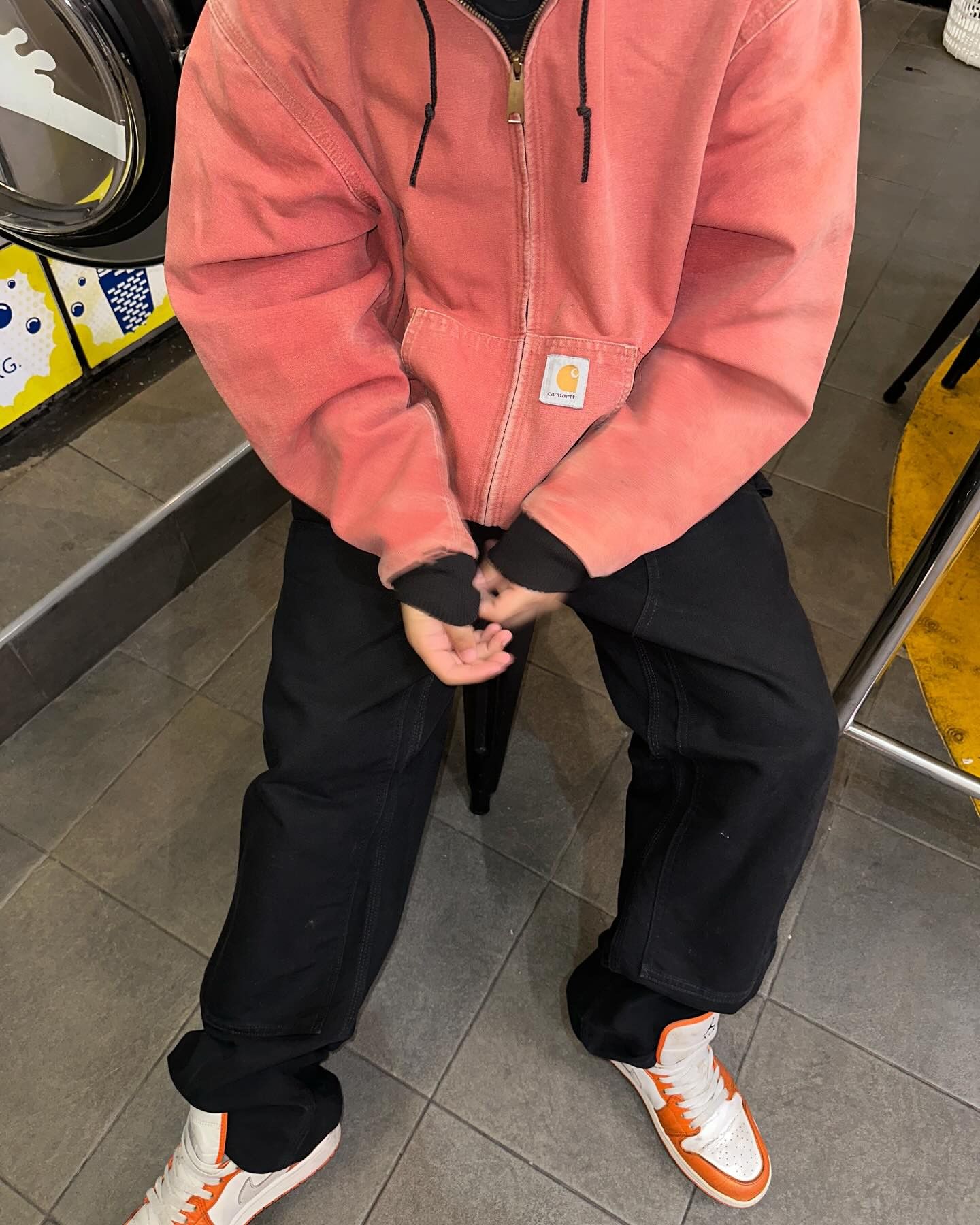 Carhartt Vintage 90’s Carhartt Jacket Salmon JR456 (Very Rare) Size US M / EU 48-50 / 2 - 4 Thumbnail