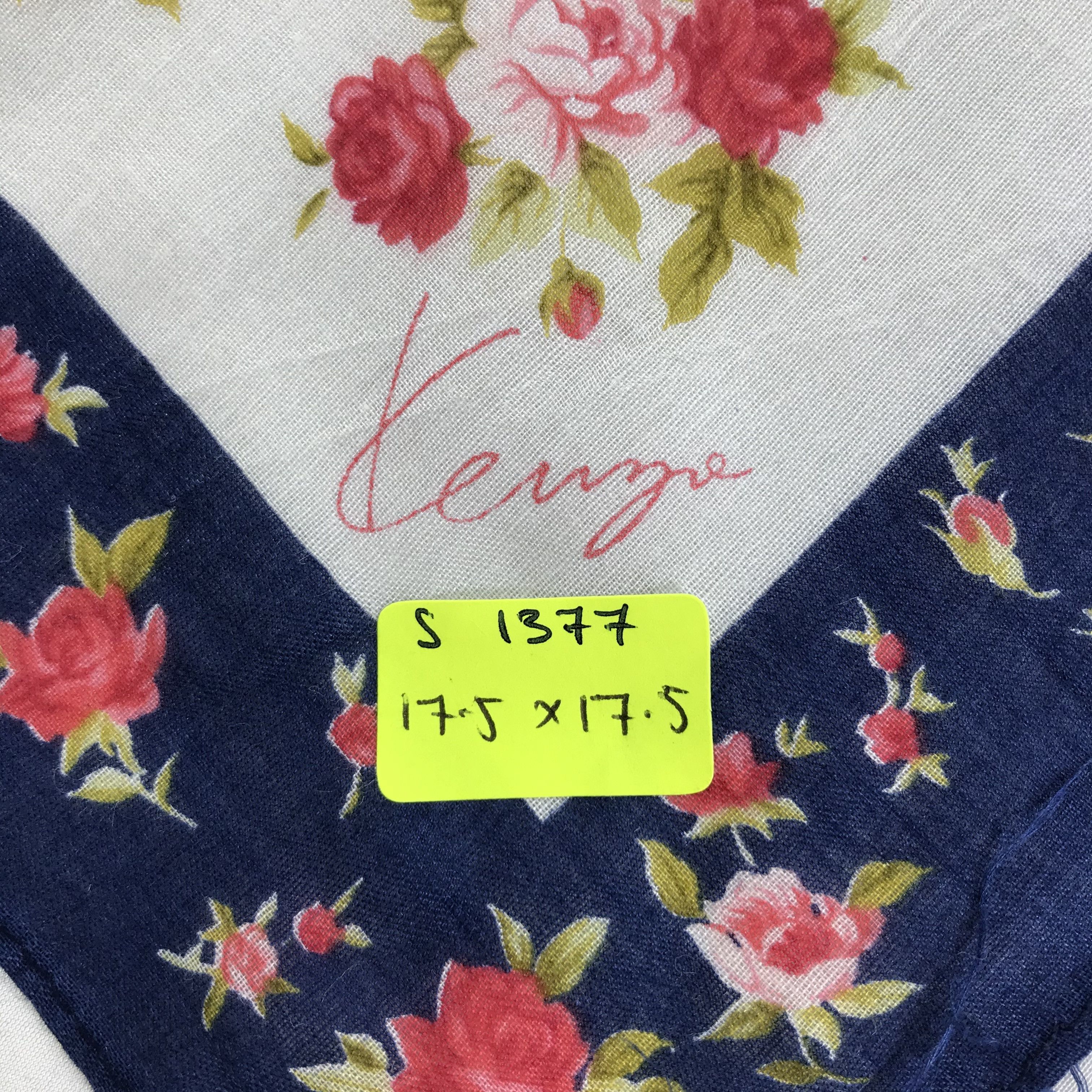Kenzo × Vintage Kenzo Bandana / Handkerchief / Neckerchief - S1377 Size ONE SIZE - 5 Thumbnail
