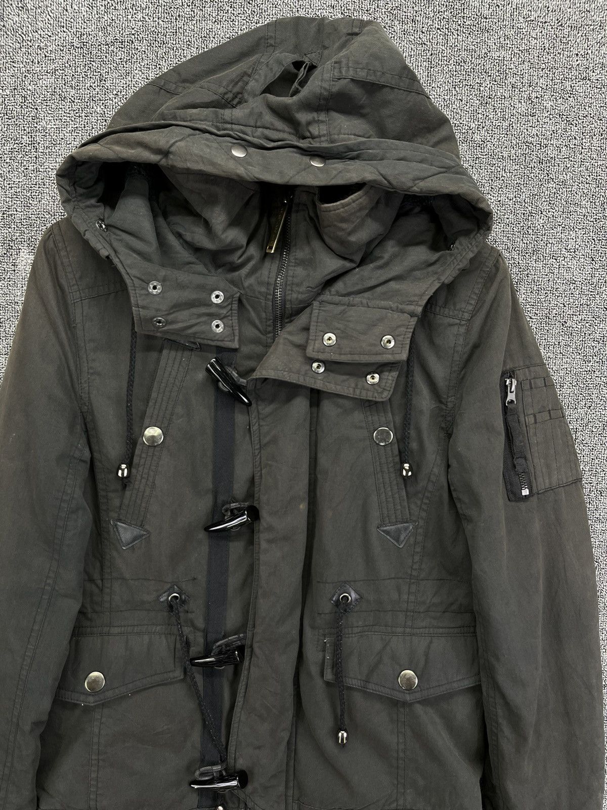 BUFFALO BOBS BUFFALO BOBS Rare Hooded Zip Up Punk Jacket Size M / US 6-8 / IT 42-44 - 6 Thumbnail