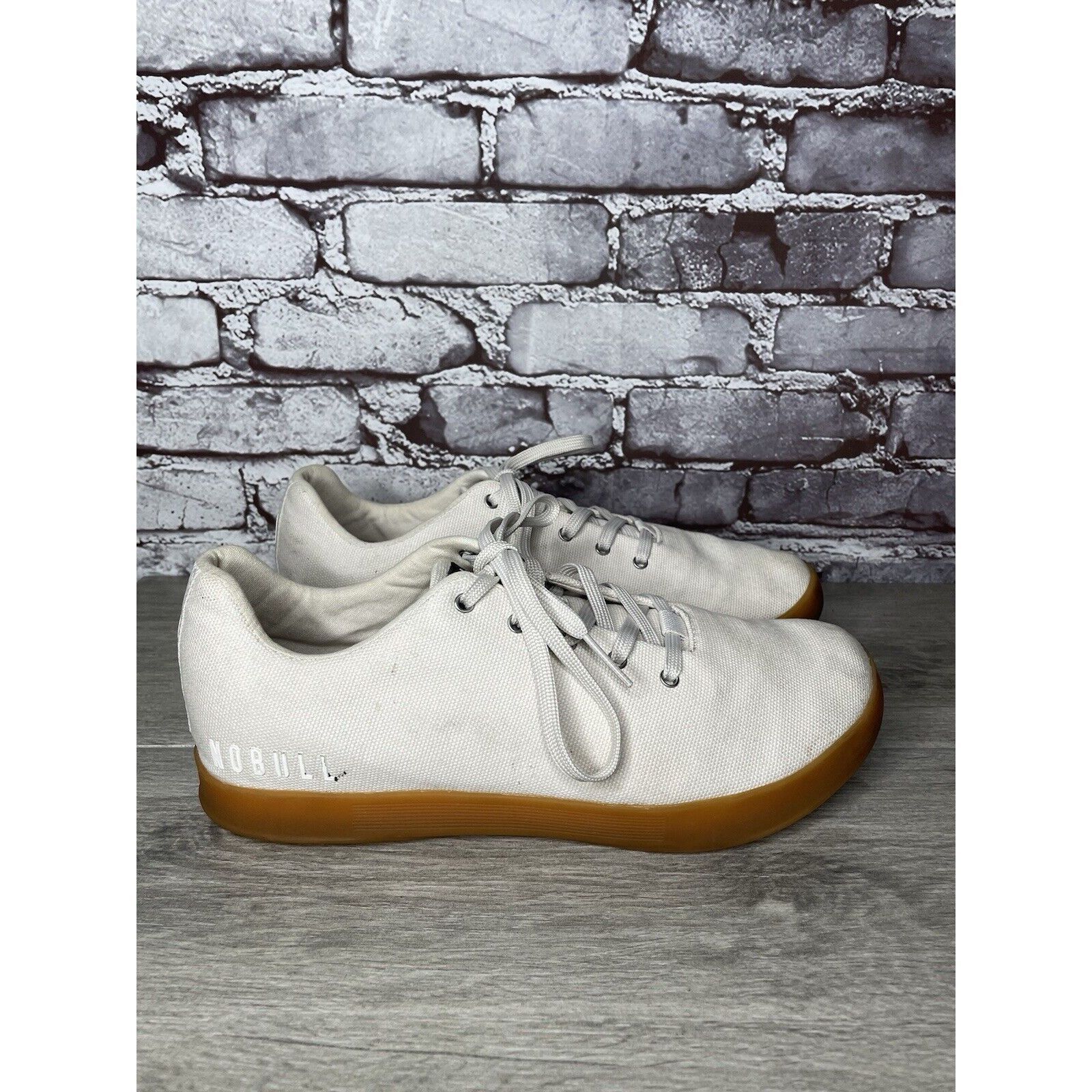 Other NoBull Ivory Canvas Trainer Training Lace Up Shoes Sneakers Size US 11 / EU 44 - 3 Thumbnail