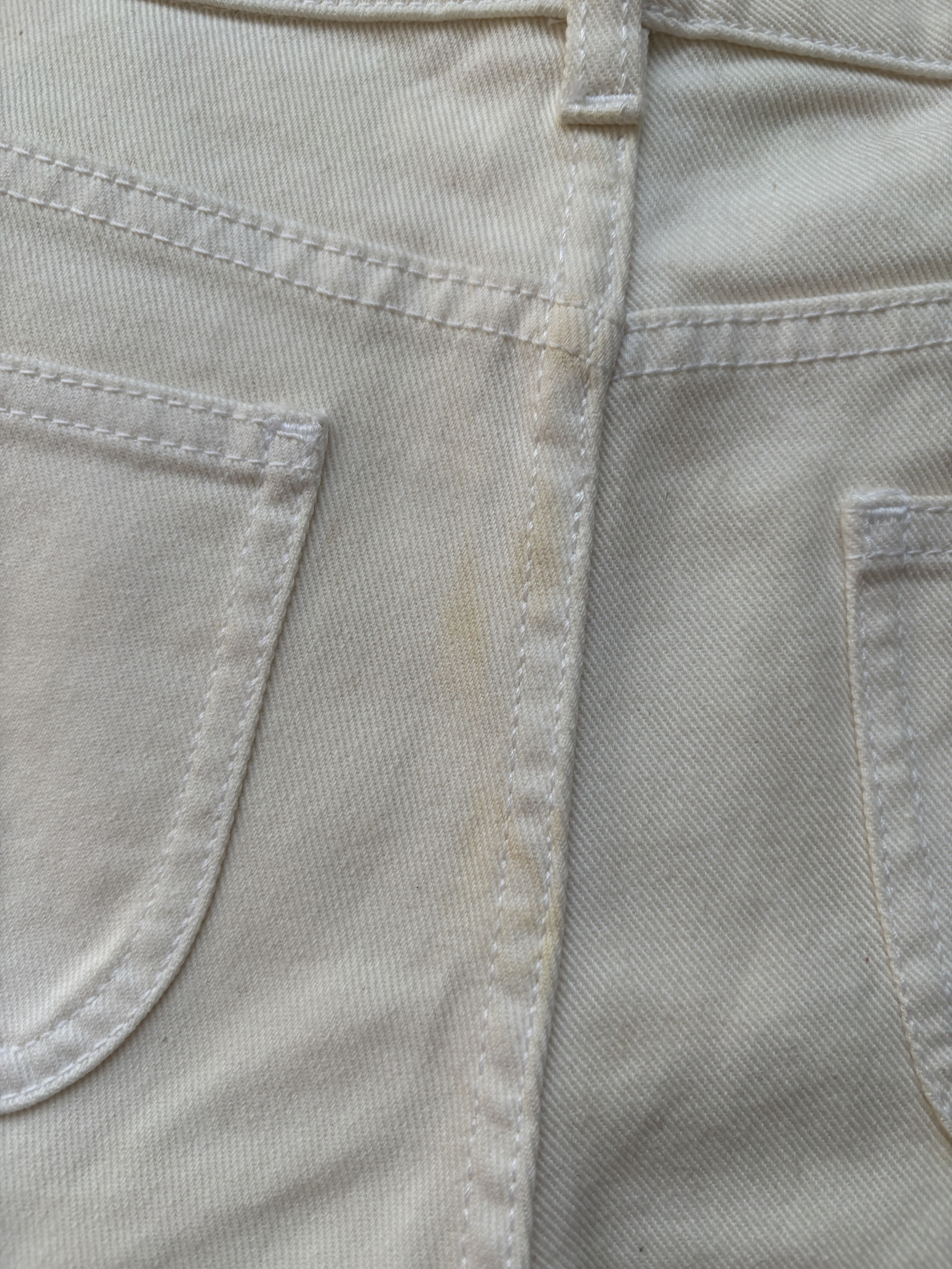 Dior ⚡️QUICK SALE⚡️2009 Dior Cream Denim Jeans Pants Size 28" / US 6 / IT 42 - 10 Thumbnail