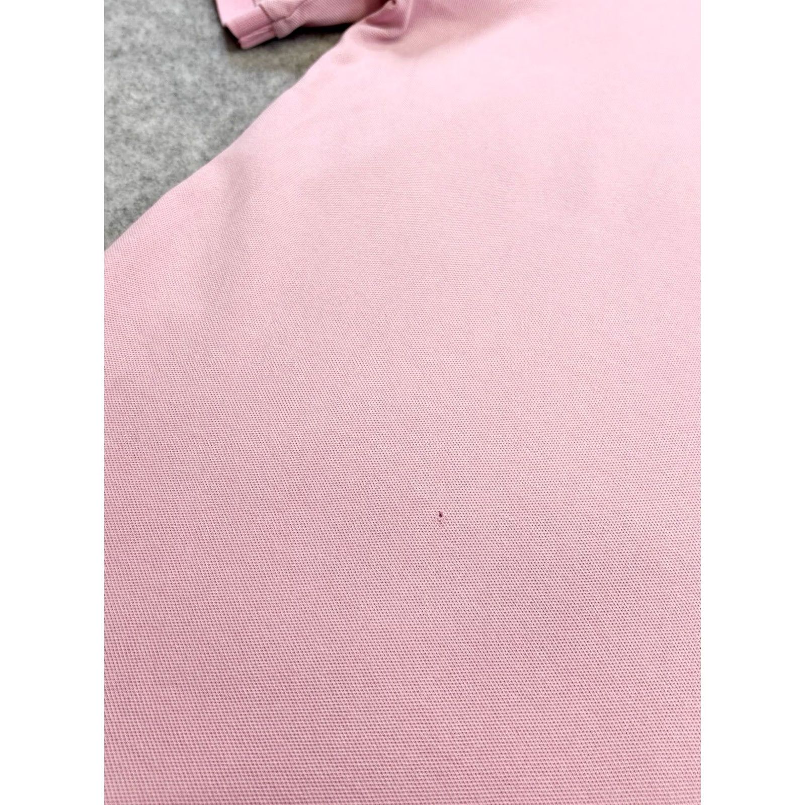 Ralph Lauren Ralph Lauren Polo Golf Polo Shirt XL Pro Fit Men’s Light Pink Used Damaged Polo Shirt Mens XL Pink Damaged Hole Stitching Back Pull Front Lower Side Size US XL / EU 56 / 4 - 5 Thumbnail