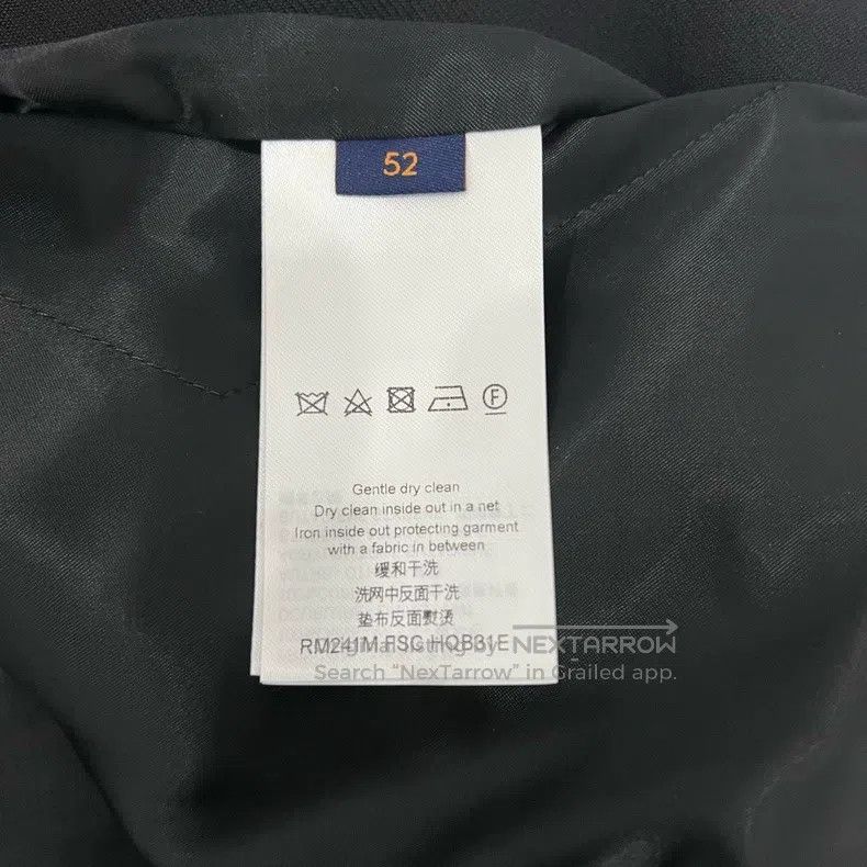Louis Vuitton Louis Vuitton Pearl Slogan Wool Jacket Size US L / EU 52-54 / 3 - 4 Thumbnail