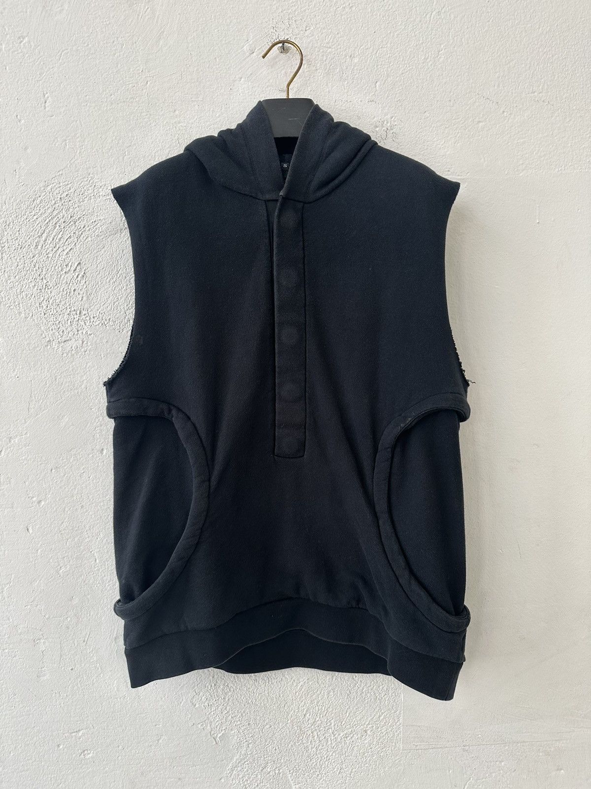 image of Raf Simons 2005 History Of The World Hoodie in Blue, Men's (Size Large)