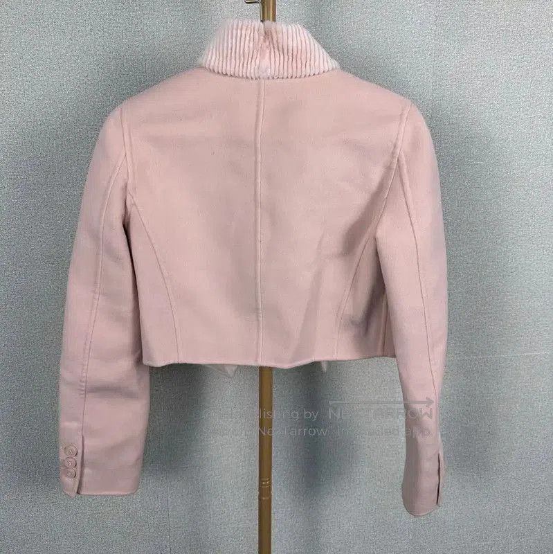Fendi Fendi Pink Wool Jacket for Women . Size M / US 6-8 / IT 42-44 - 2 Thumbnail
