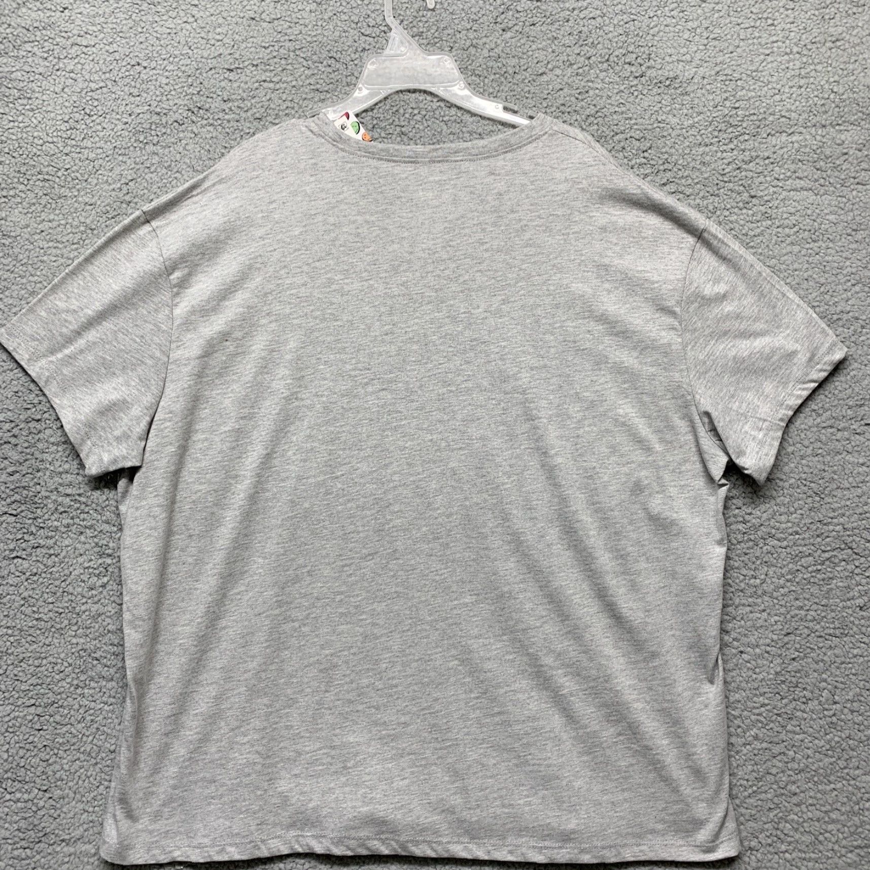 Vintage Smiley World T-Shirt Gray L/XL Crew Neck Short Sleeve Graphic St. Patrick's & Smile Men Size US L / EU 52-54 / 3 - 4 Thumbnail