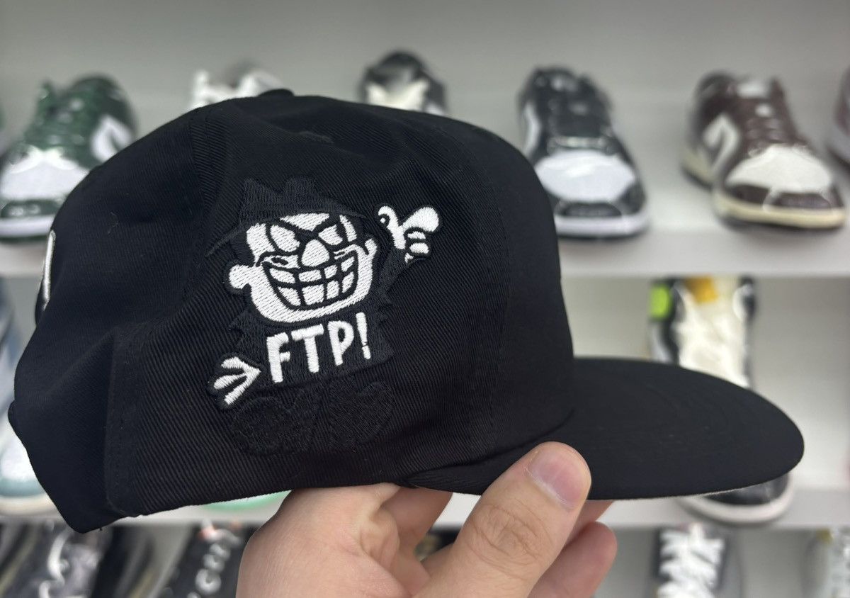 Fuck The Population FTP BORIS 6 PANEL SNAPBACK HAT (BLACK) Size ONE SIZE - 2 Thumbnail