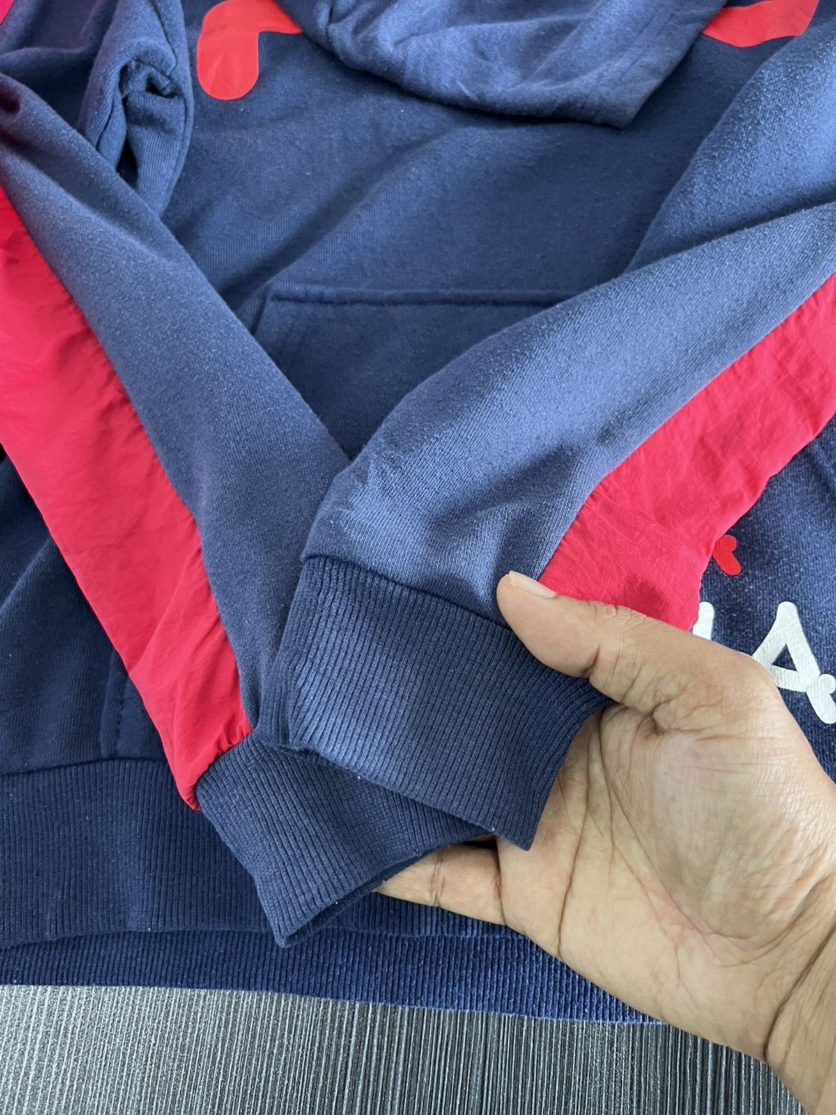 Fila 🔥 Fila Buona Fortuna ITALY Streetwear Sweat hoodie - 160 Size US S / EU 44-46 / 1 - 6 Thumbnail