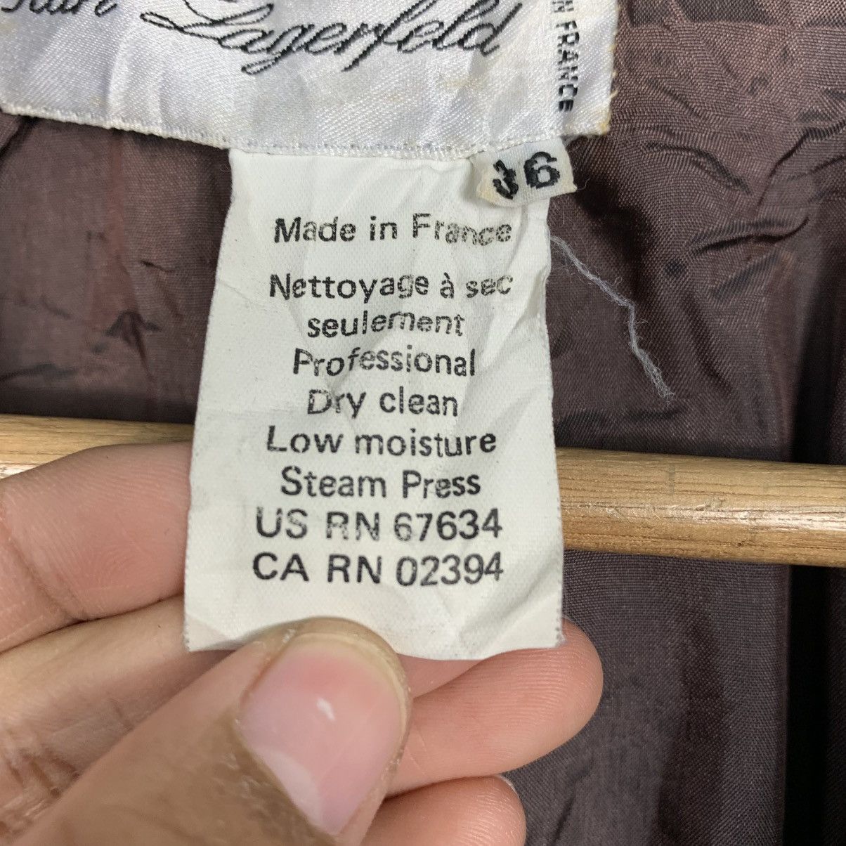 Karl Lagerfeld Karl Lagerfeld Double Breasted Women Jacket Size XS / US 0-2 / IT 36-38 - 16 Thumbnail