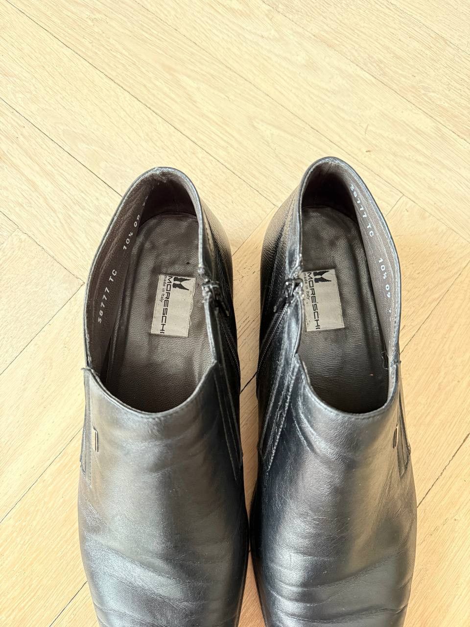 Moreschi Black Moreschi leather zip shoes Size US 10.5 / EU 43-44 - 5 Thumbnail