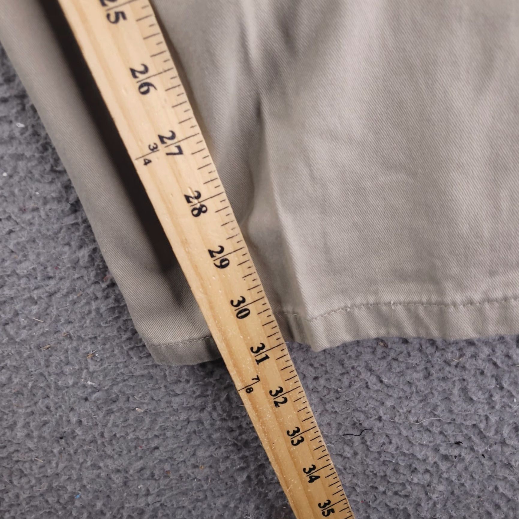 Wrangler Wrangler Pants Mens 40x31 Tan Beige Cargo Chino Casual Khaki Regular Inseam 31 Size US 40 / EU 56 - 6 Thumbnail