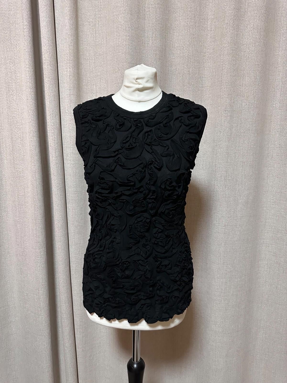 Comme des Garcons commes des garcons 3D Rose Flower Tank Top Sz S Size S / US 4 / IT 40 - 1 Thumbnail