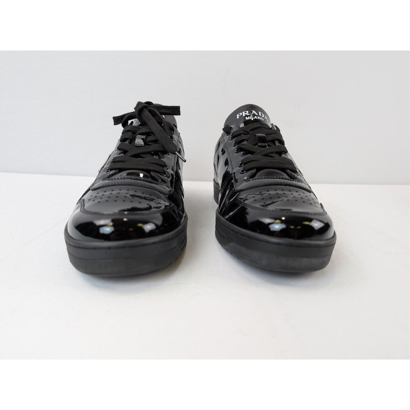Prada o1rshd1 Calzature Uomo Low-Top Sneakers in Nero Size US 9 / EU 42 - 9 Thumbnail