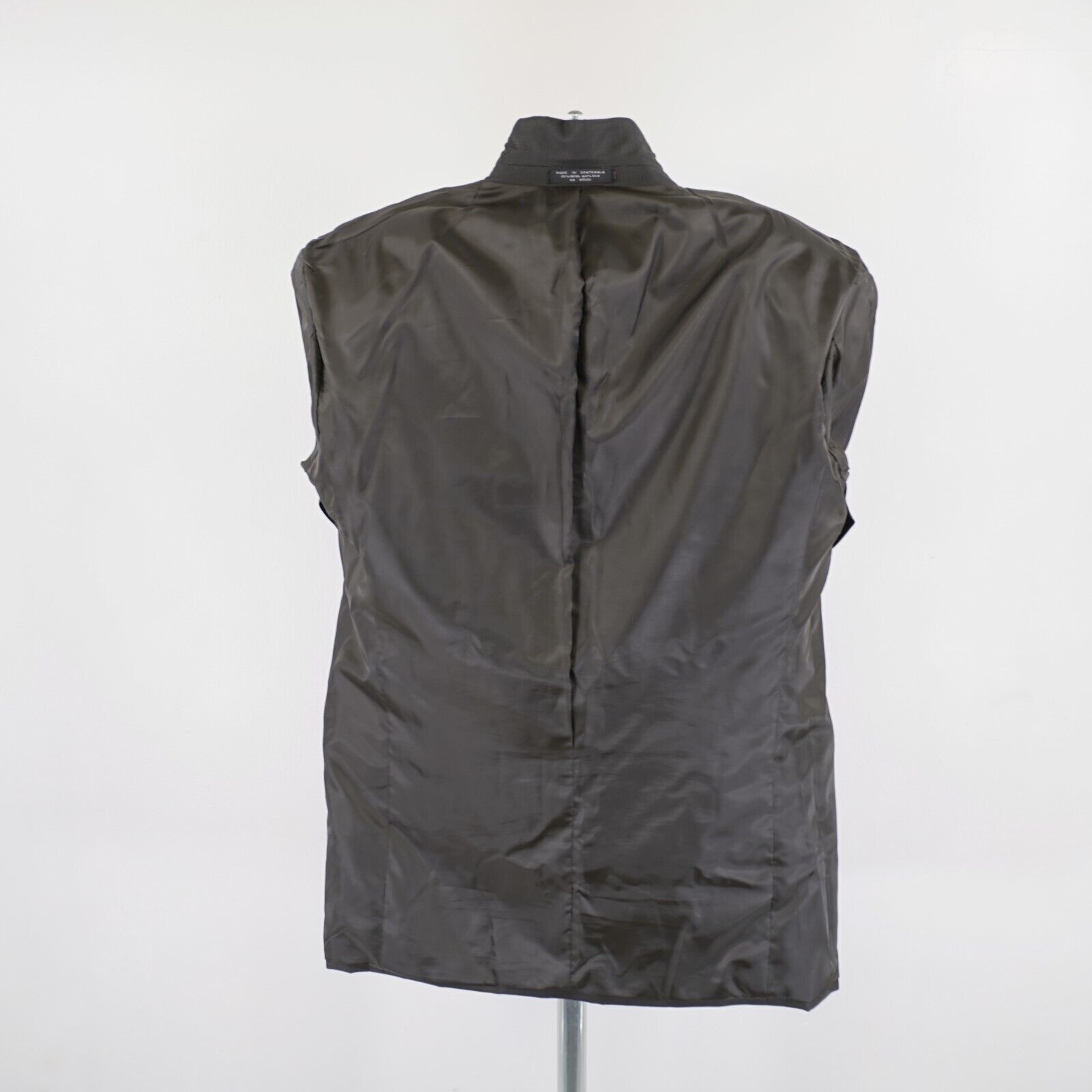Jones New York Jones New York Wool Silk Brown Black Nailshead 3 Button Blaz Size 44L - 13 Thumbnail