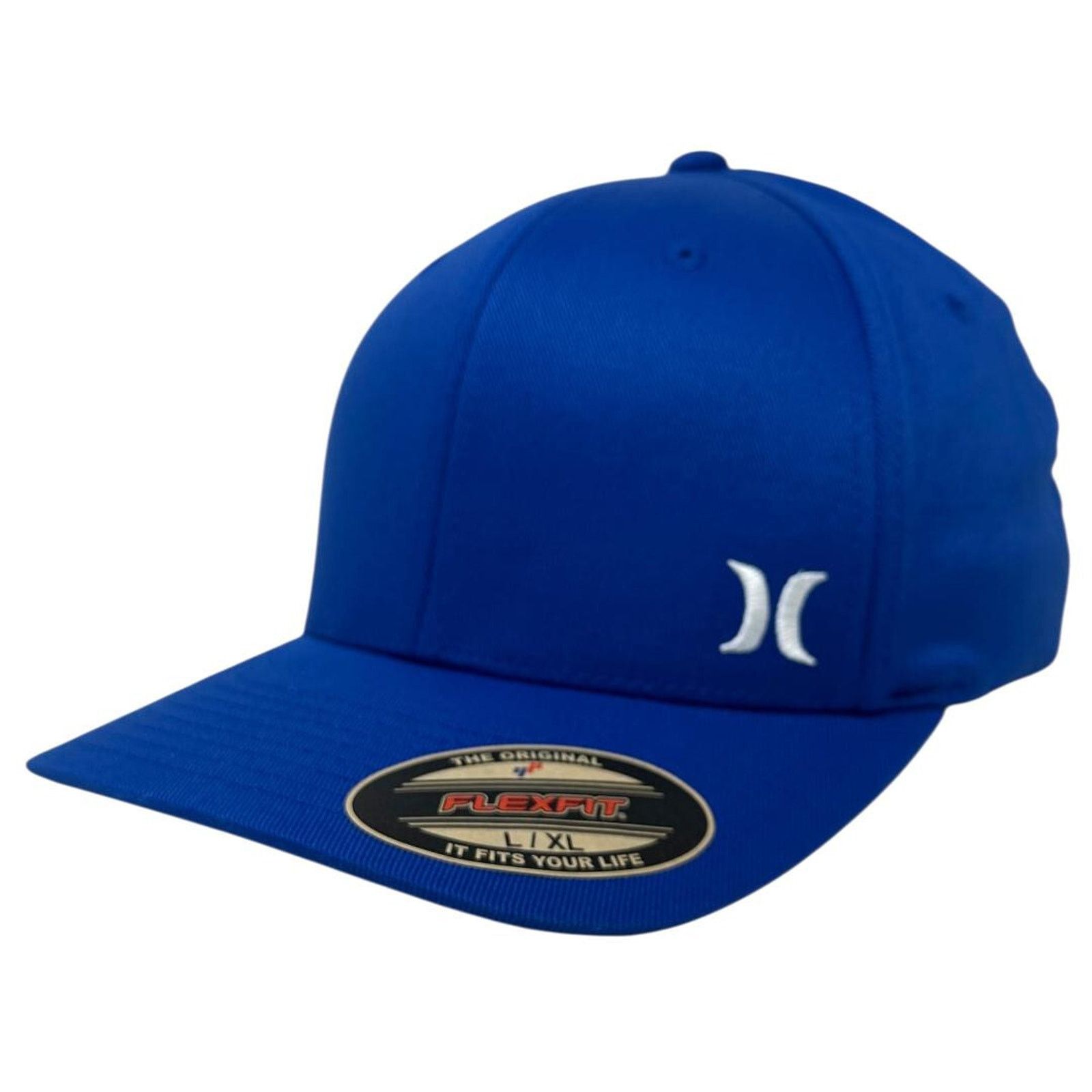 Hurley Hurley Men's Hat Micro Icon Embroidered Stretch Flex Fit Cap Size ONE SIZE - 1 Thumbnail