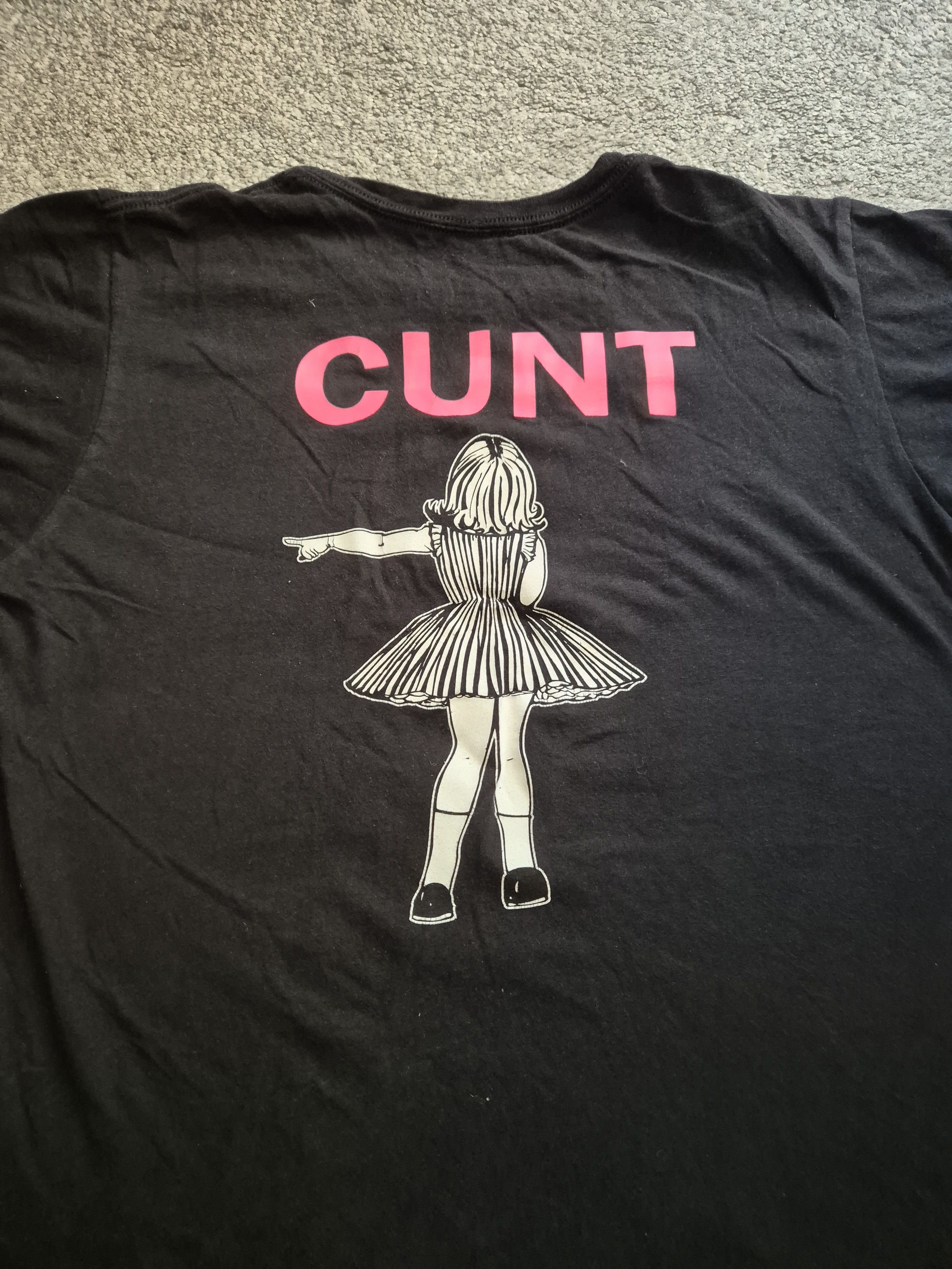 Other JACK OFF JILL CUNT T SHIRT RARE 1990's Size US M / EU 48-50 / 2 - 4 Thumbnail