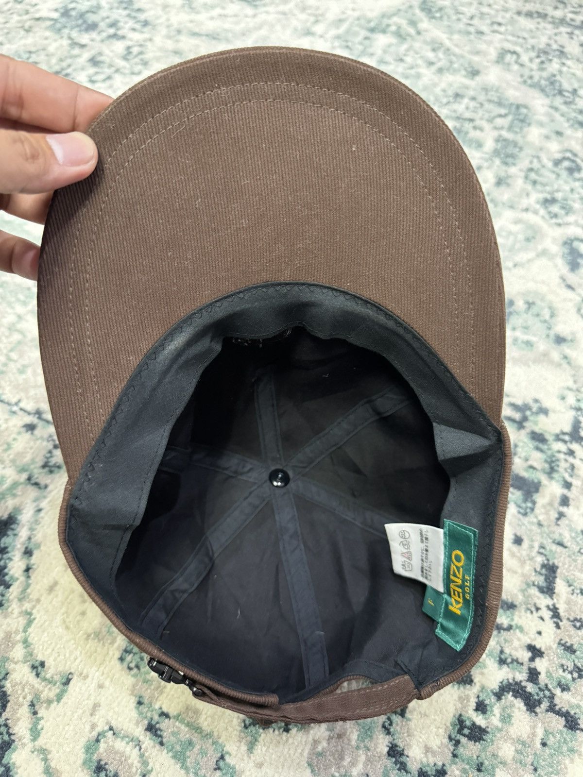 Kenzo × Vintage KENZO GOLF ELEPHANT EMBROIDERED LOGO COTTON CAP Size ONE SIZE - 6 Thumbnail