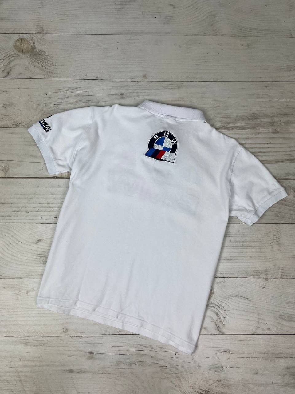 BMW Vintage BMW Polo Shirt 90s Racing Big Logo Size US S / EU 44-46 / 1 - 9 Thumbnail