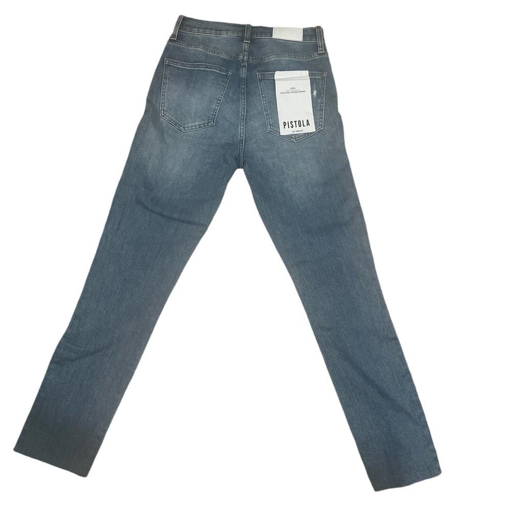 Designer Pistola Cara High rise vintage skinny jeans size 26 Size 26" / US 2 / IT 38 - 4 Thumbnail