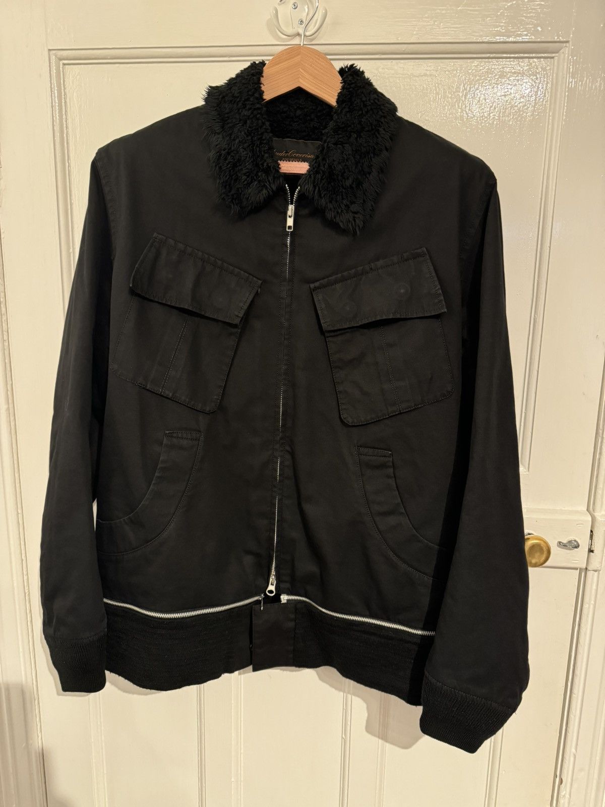 Undercover Undercover 2004 “But Beautiful” Boa Military Fleece Jacket Size US L / EU 52-54 / 3 - 1 Thumbnail