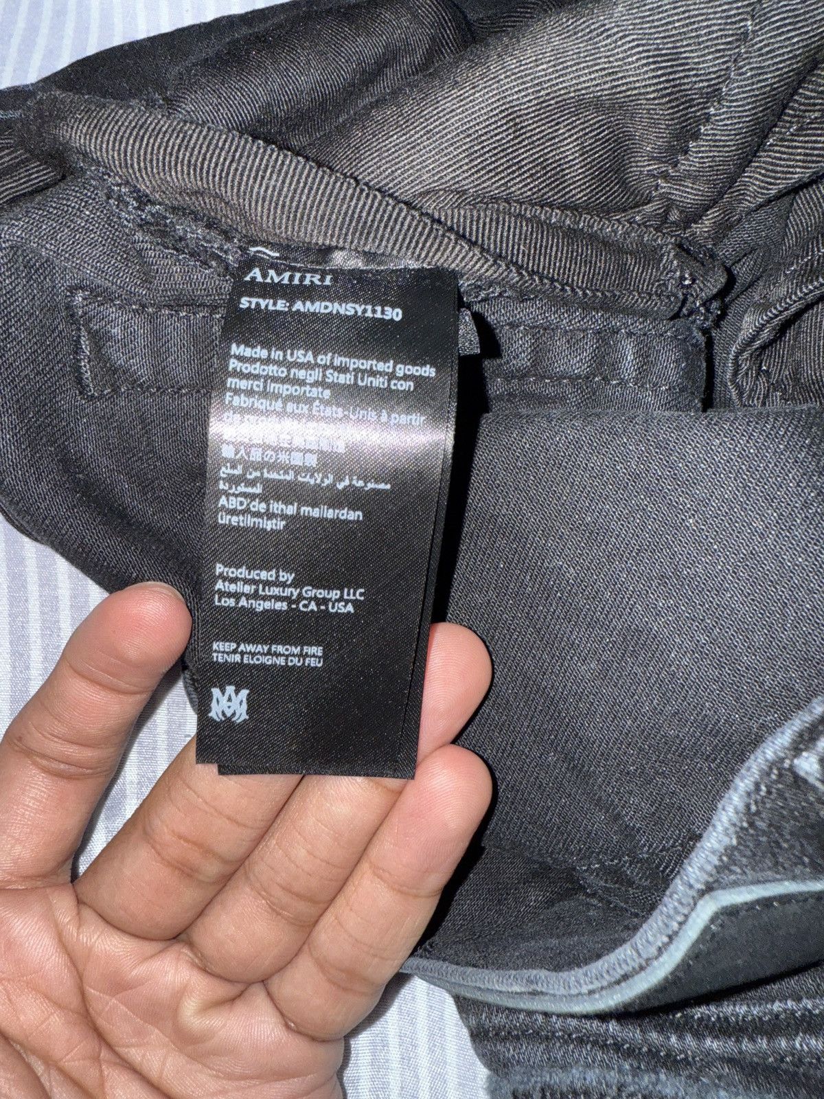 Amiri Amiri jeans Size US 33 - 8 Thumbnail