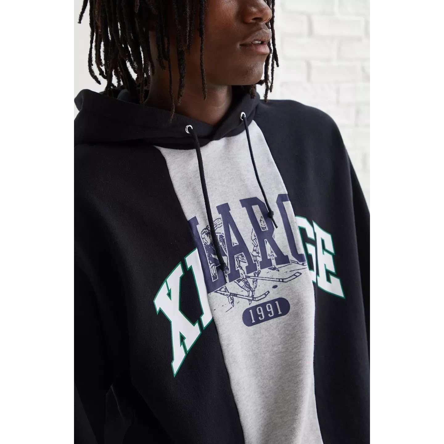 Urban Outfitters New Urban Outfitters XLARGE Patchwork Hoodie Sweatshirt Size US M / EU 48-50 / 2 - 3 Thumbnail