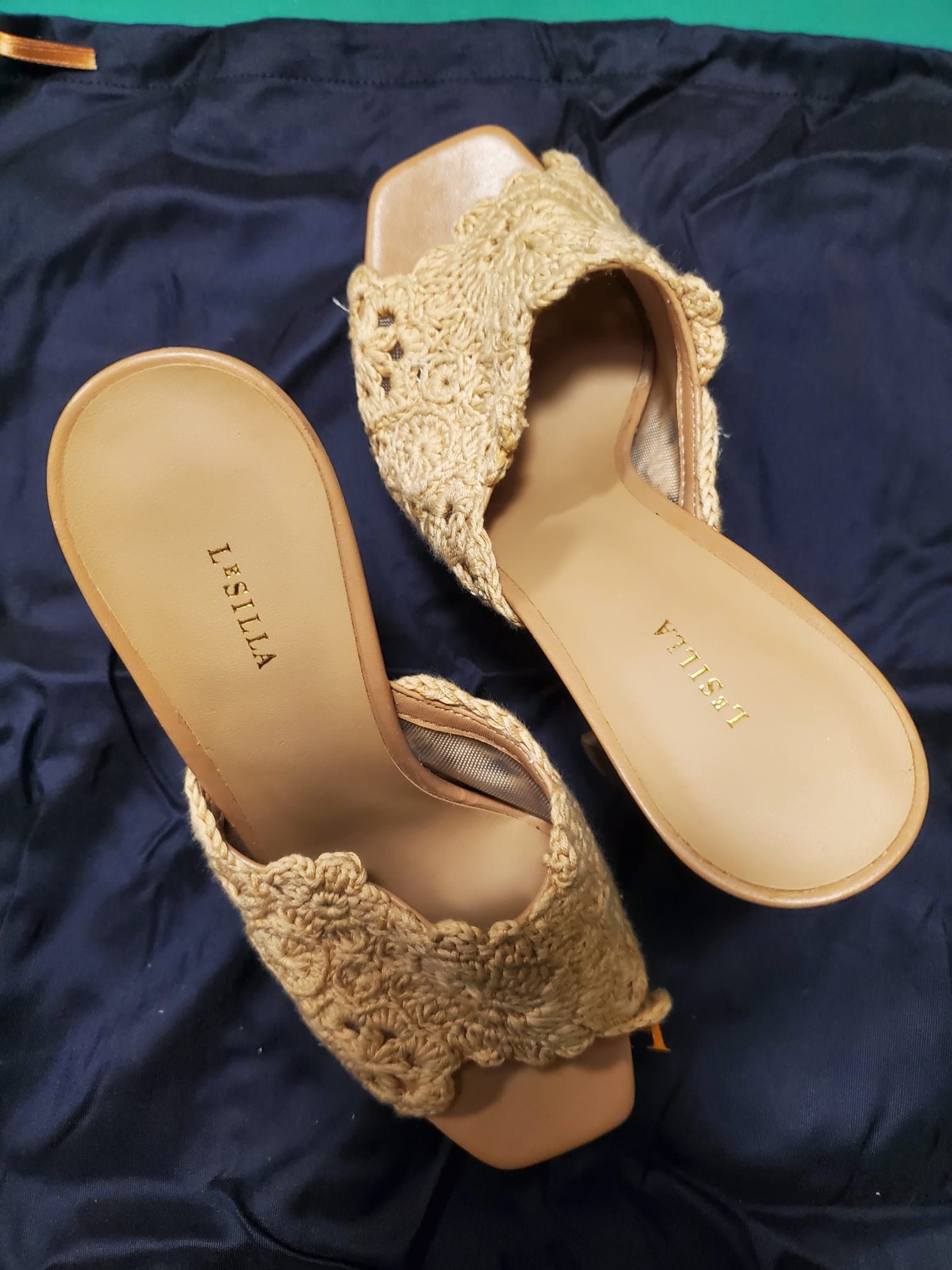 Le Silla Sandali Crochet Size US 7 / IT 37 - 2 Thumbnail