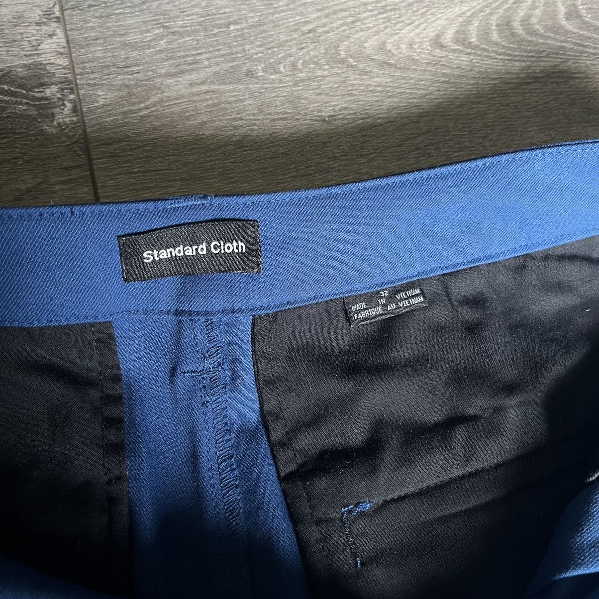 Standard Cloth × Urban Outfitters Standard Cloth Jason Piping Pleated Trousers Pants 32 Blue Size US 32 / EU 48 - 7 Thumbnail