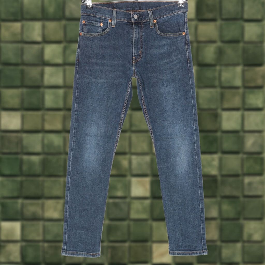 Levi's VINTAGE LEVI’S 512 Slim Tapered Stretch Jeans Men 30x30 Blue Regular Waist 30 Inseam 30 DZ6183 Size US 30 / EU 46 - 1 Thumbnail