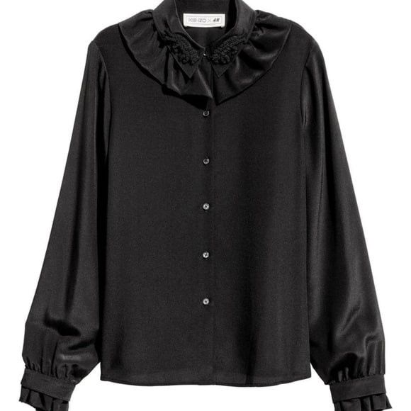 Kenzo Kenzo x HM Limited Edition Silk Shirt Size S / US 4 / IT 40 - 1 Thumbnail
