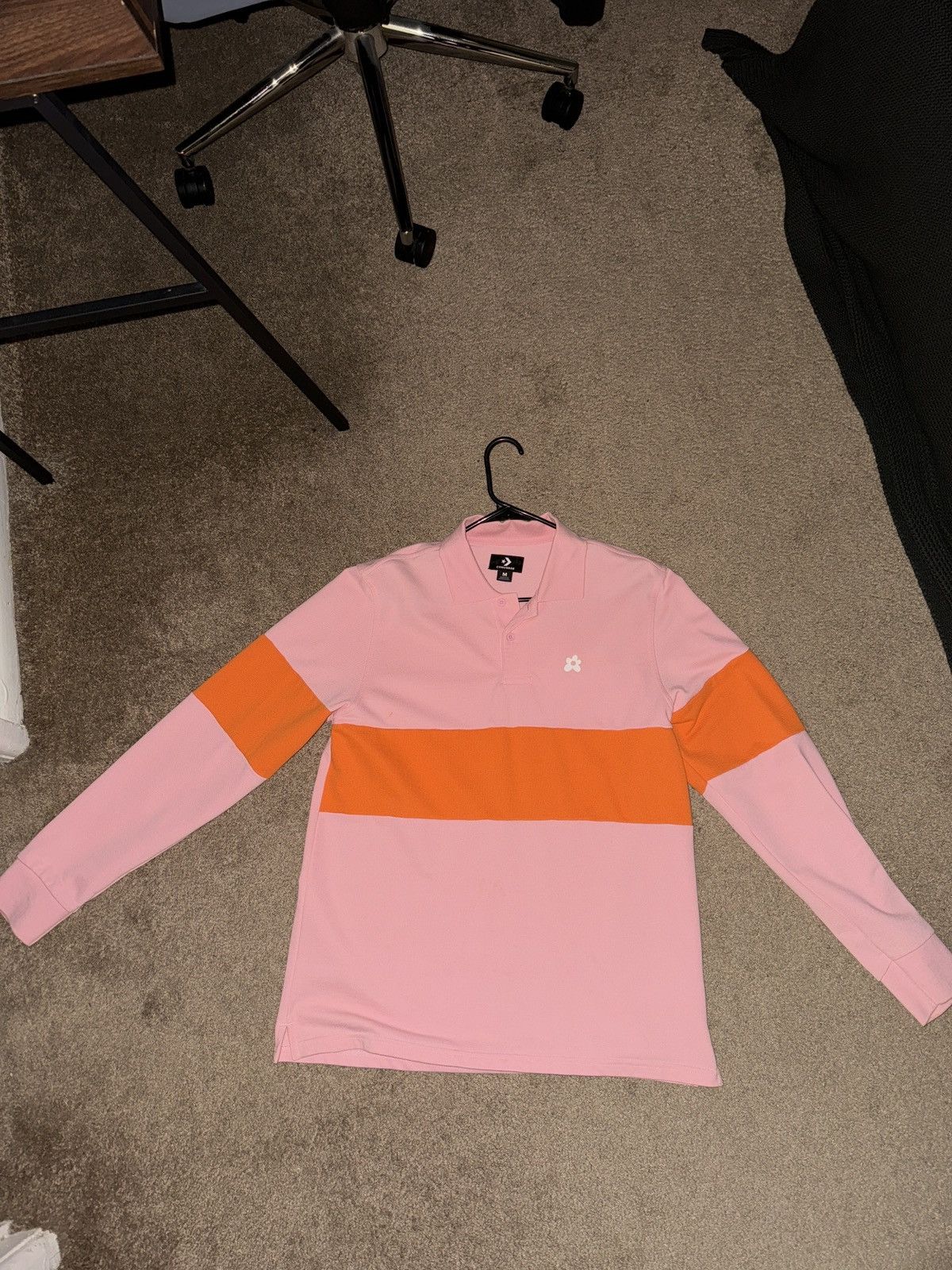 Golf le Fleur Golf le fluer* wavy polo red/pink | Grailed