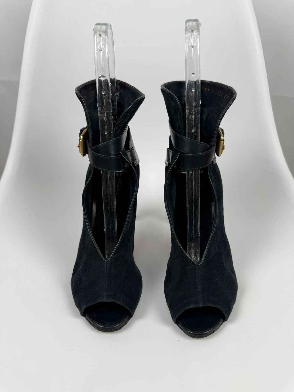 Santoni Santoni Suede Sandals Heels Shoes size 37 Size US 7 / IT 37 - 2 Thumbnail
