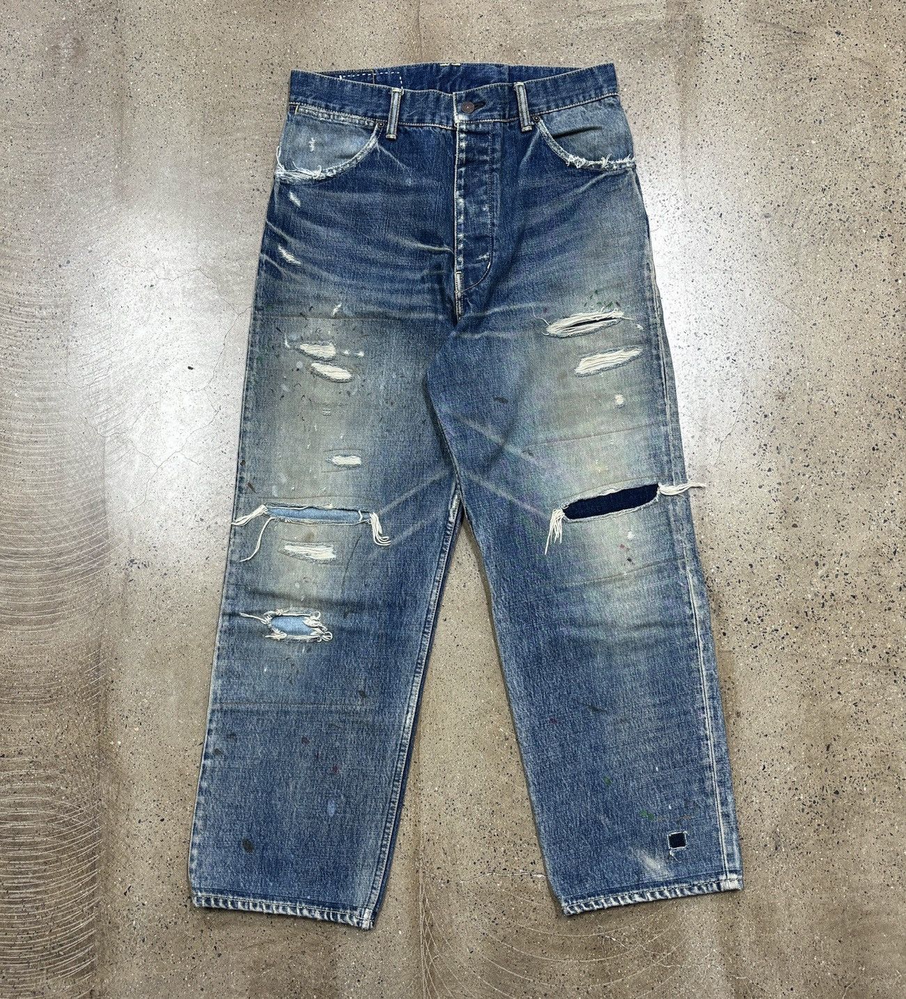 Visvim Visvim ICT Hakama Pants Crash Size US 32 / EU 48 - 2 Thumbnail