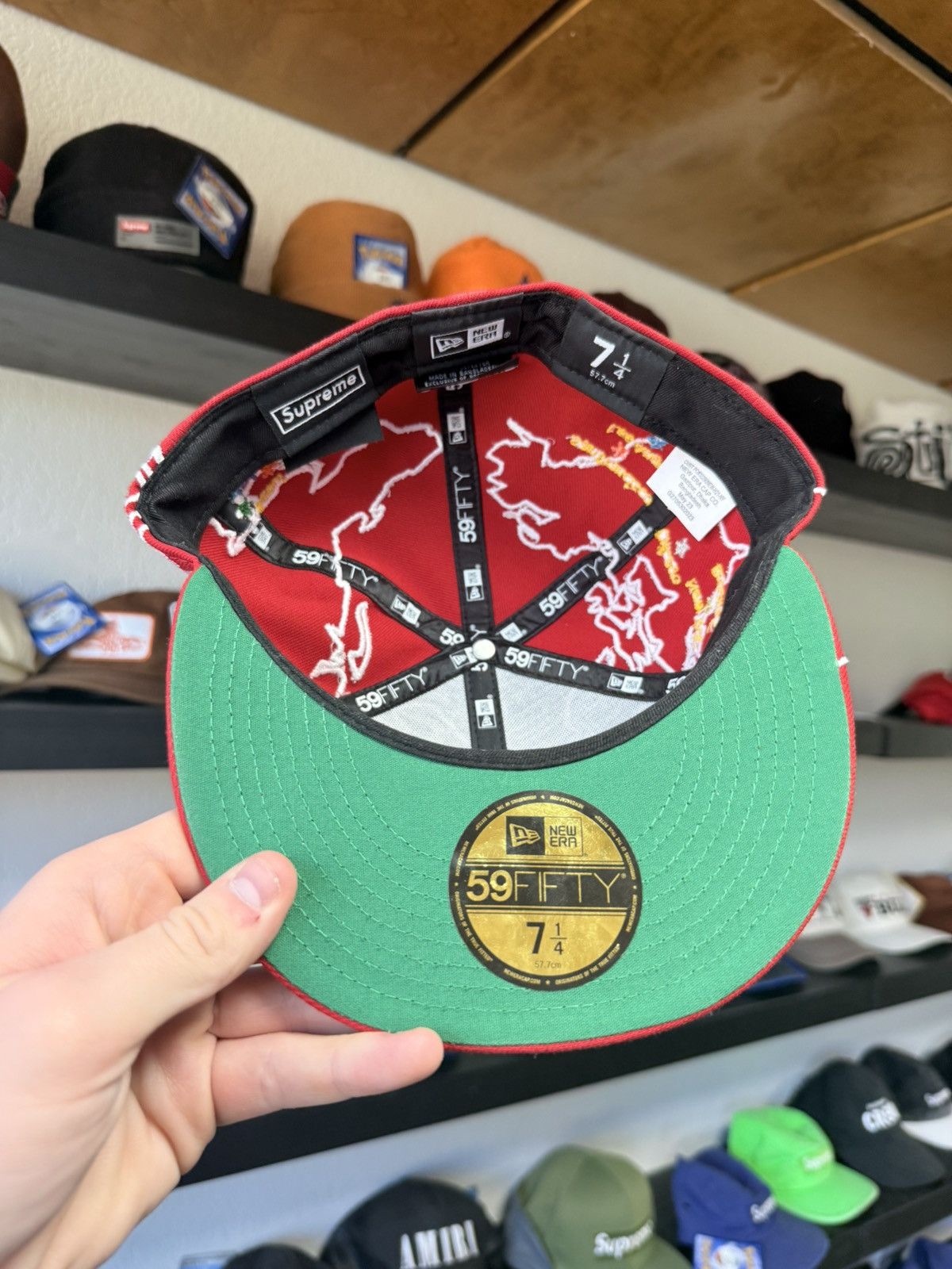 Supreme Supreme Lighting World Hat Size ONE SIZE - 7 Thumbnail