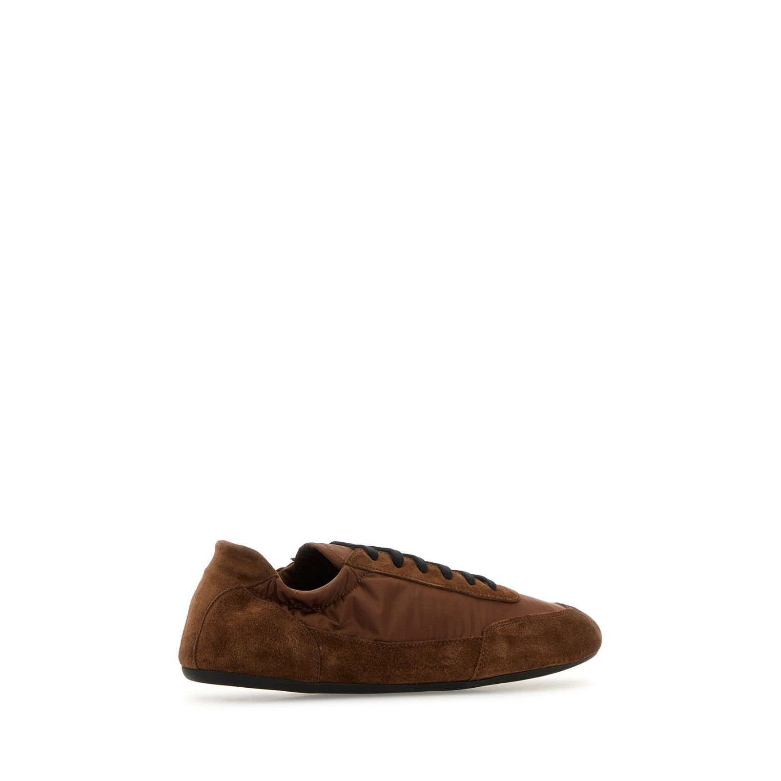 Prada PRADA Collapse Brown Re Nylon Suede Sneakers New & Authentic Size US 6 / IT 36 - 3 Thumbnail