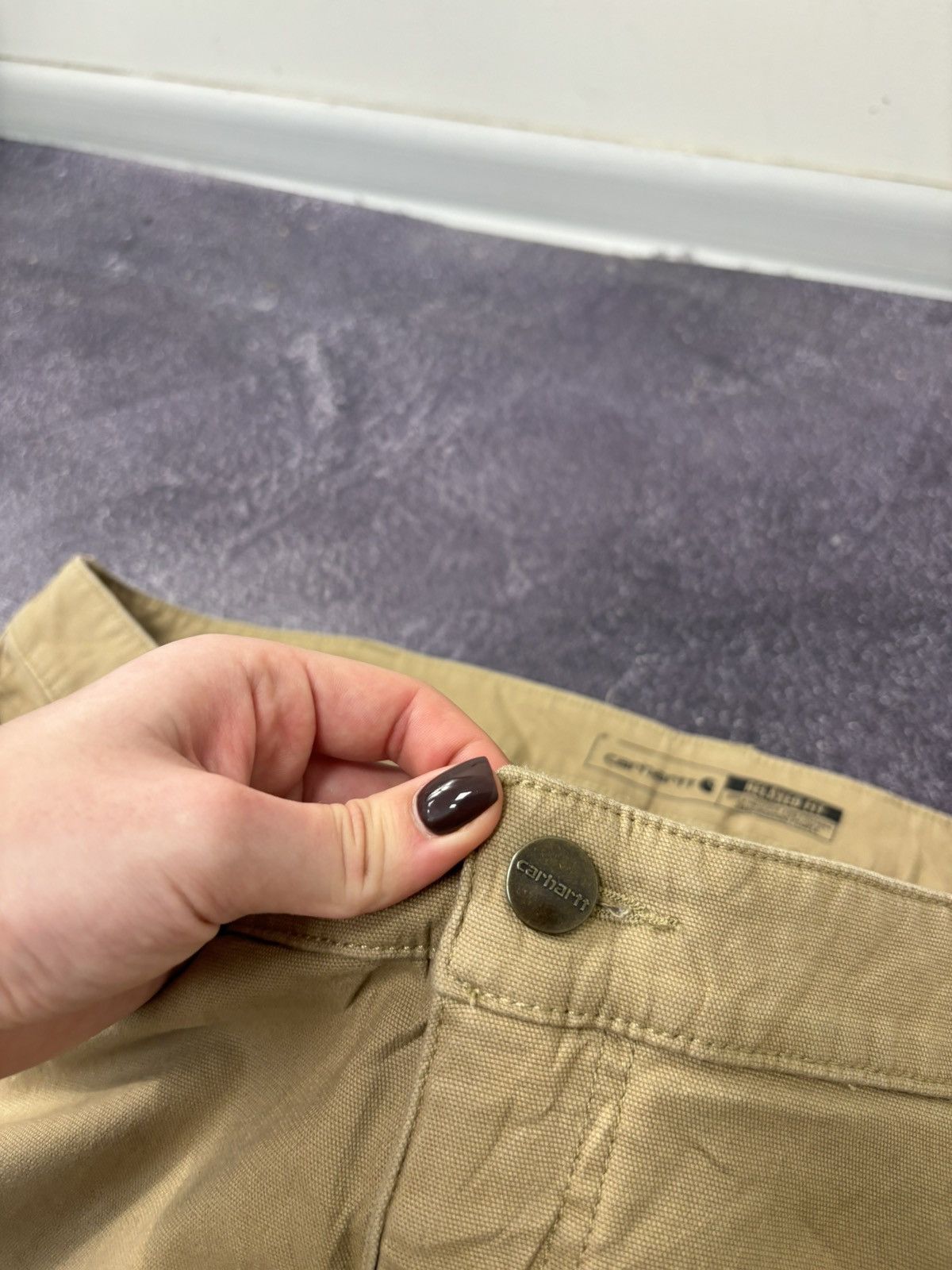 Carhartt Vintage Carhartt Rugged Flex Relaxed Fit Canvas Work Pants Size US 44 / EU 60 - 16 Thumbnail