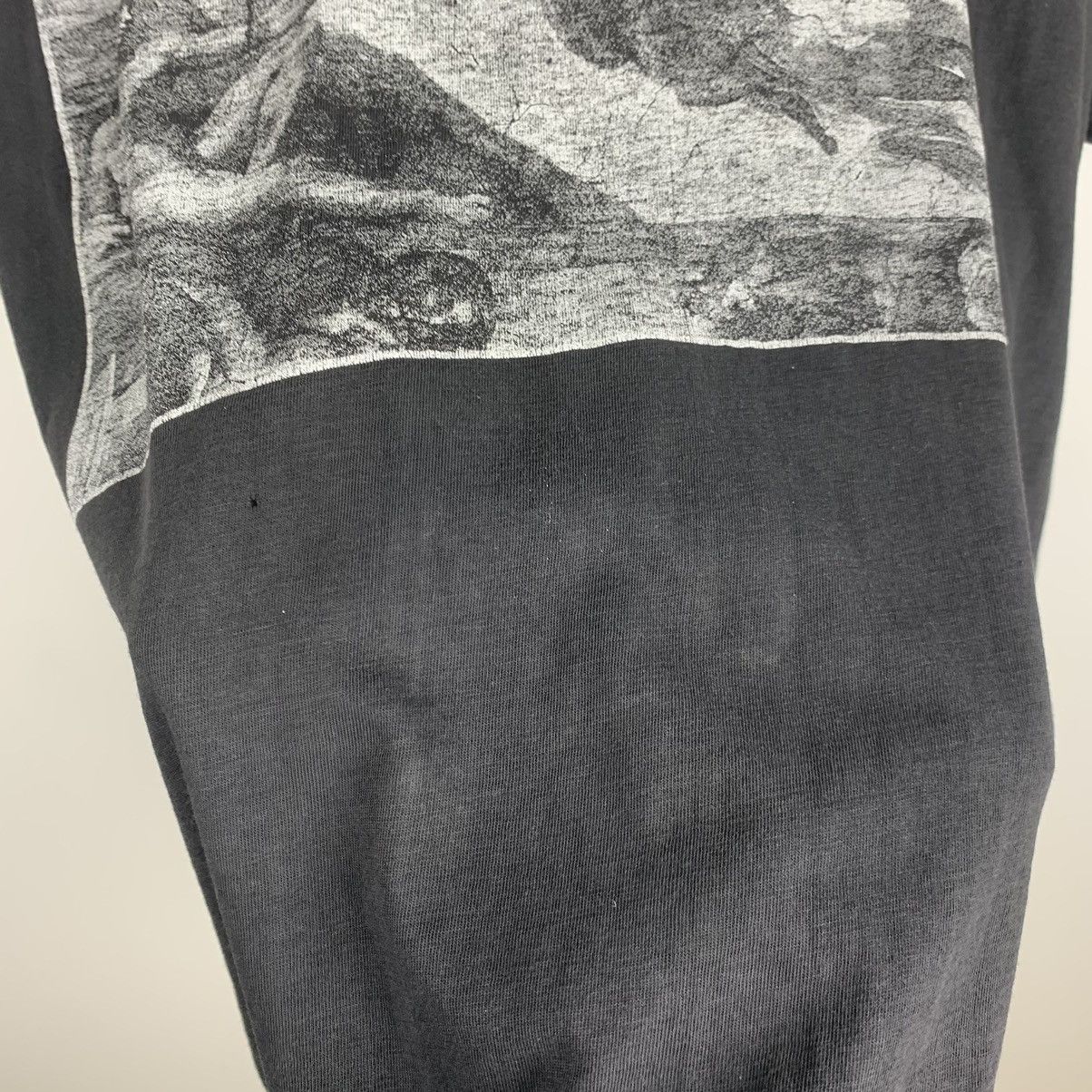 Arts & Science Vintage Michelangelo Art Tee Black T-Shirt Faded Distressed Size US M / EU 48-50 / 2 - 11 Thumbnail