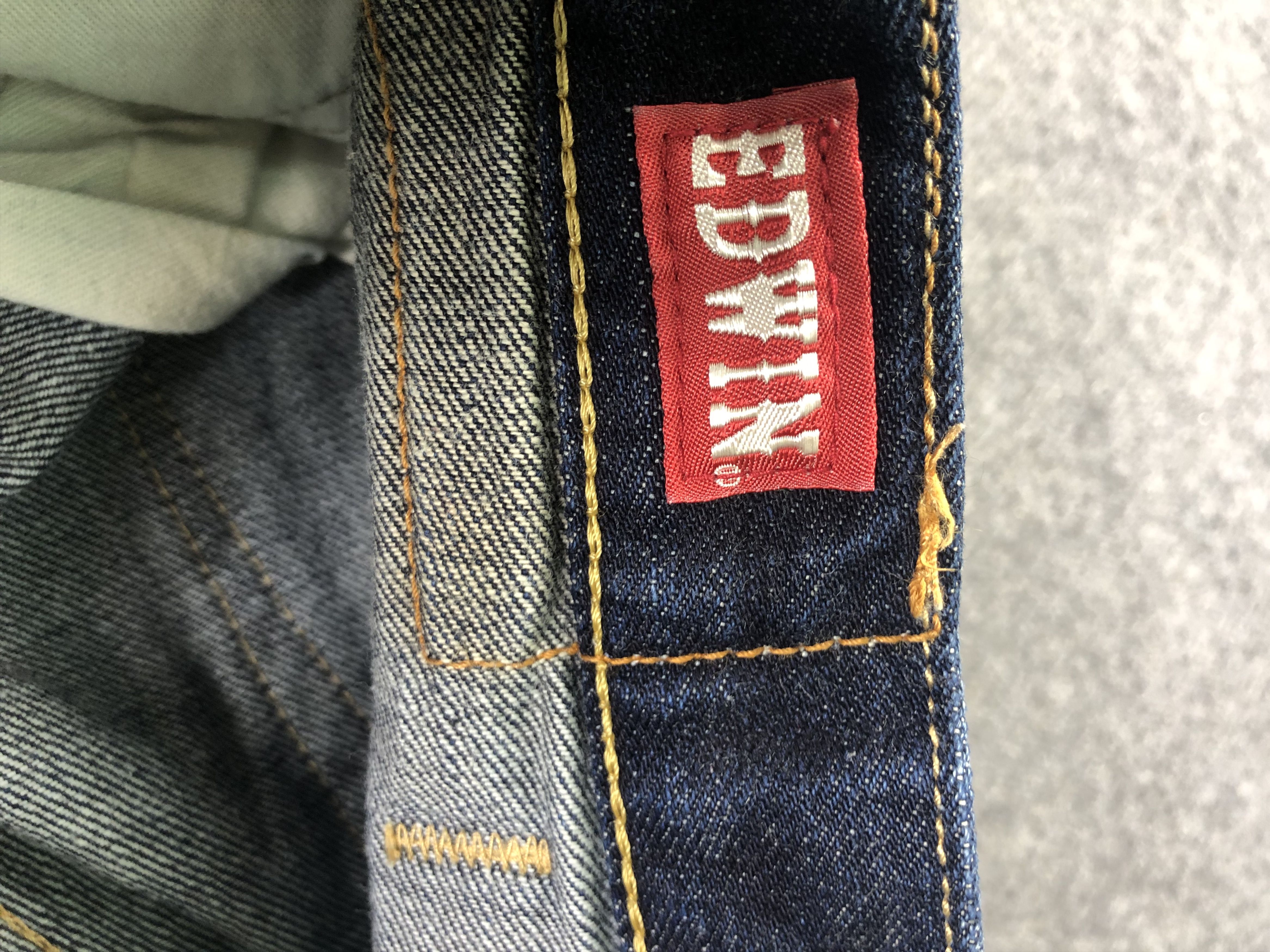 Edwin Edwin Selvage Denim Jeans 32x30 Size US 32 / EU 48 - 4 Thumbnail