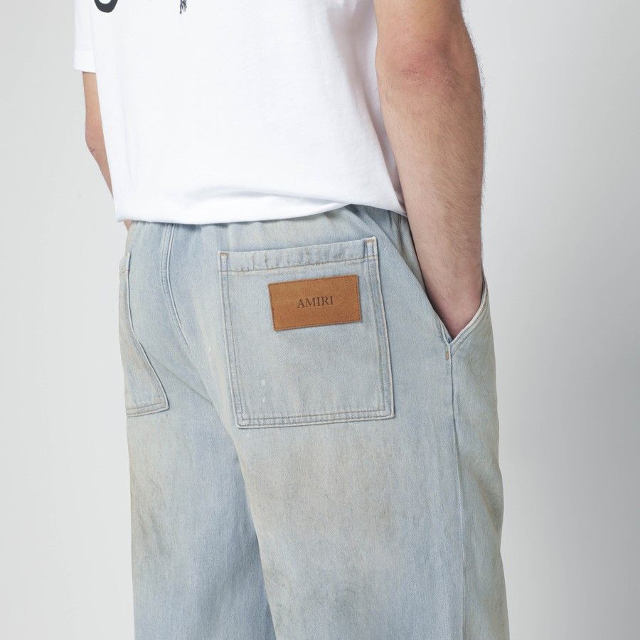 o1d2blof0226 Baggy Jeans in Light Blue