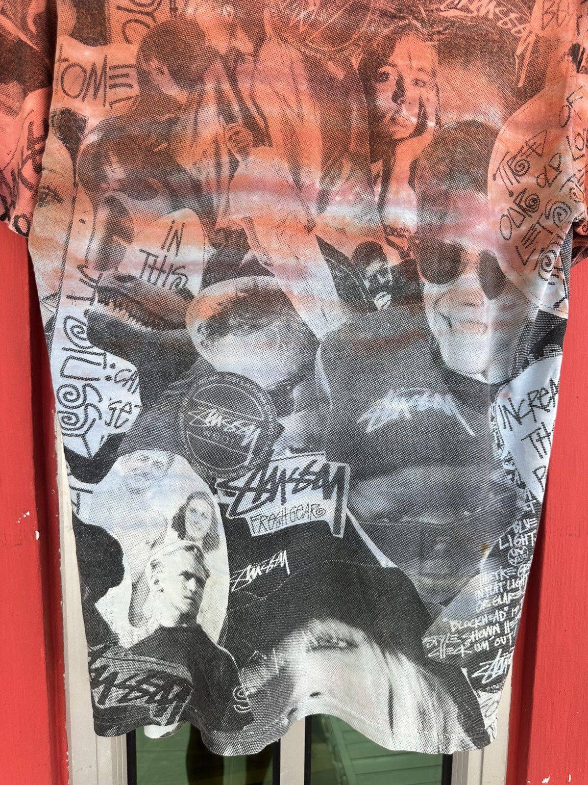 Stussy Rare Stussy Photo Archive Overprint Tee Size US M / EU 48-50 / 2 - 8 Thumbnail