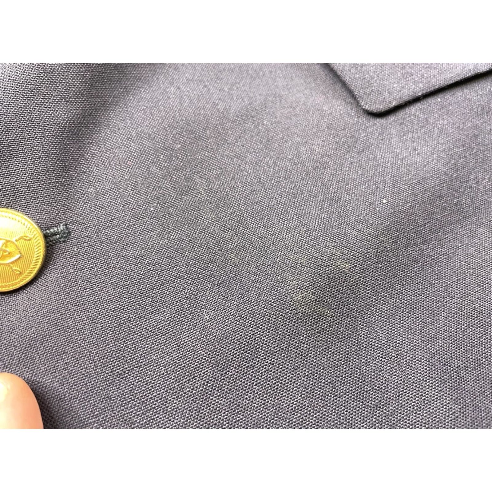 Ralph Lauren VTG Ralph Lauren Blazer Men 44R Wool Navy Blue Notch Lapel University Club Gold Buttons Single-Breasted Four-Button Front Button Style 2-Button Jacket Size US XXL / EU 58 / 5 - 7 Thumbnail