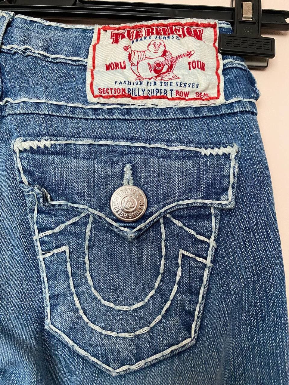 True Religion Rare🔥True Religion Billy Super T Jeans Size 24" / US 00 / IT 34 - 6 Thumbnail