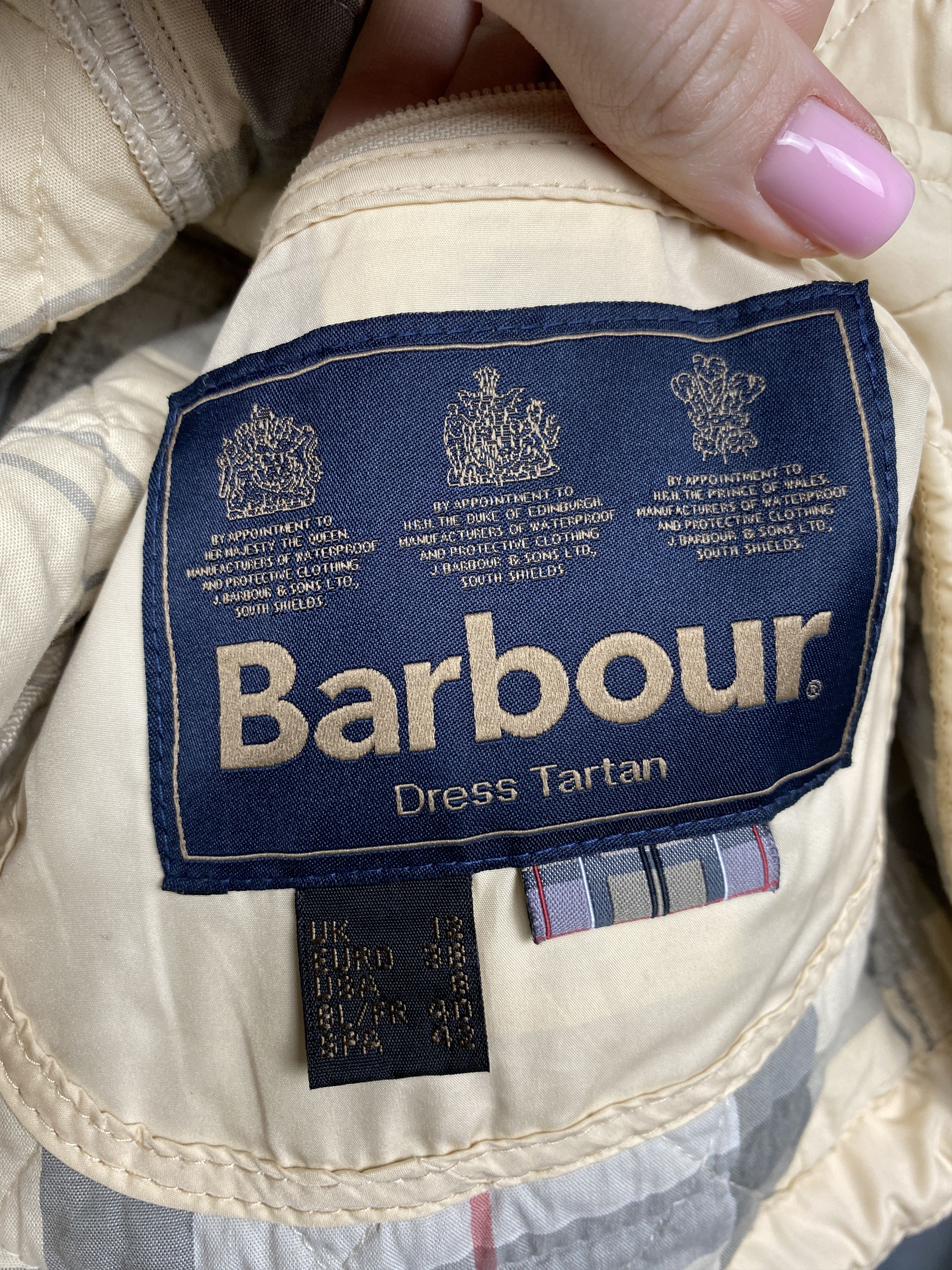 Barbour Barbour Dress Tartan Womens Alsh Quilted Jacket Size M / US 6-8 / IT 42-44 - 5 Thumbnail