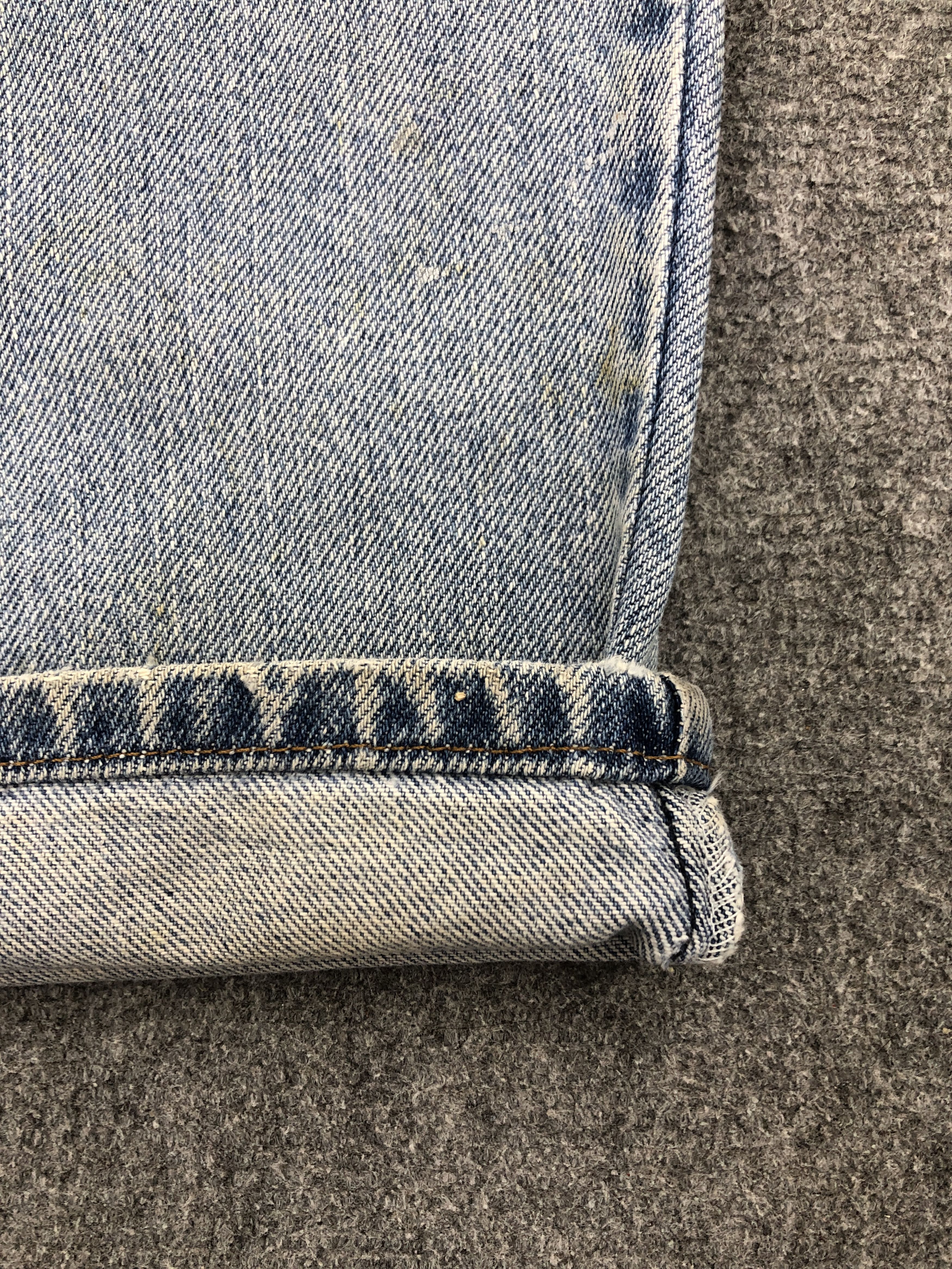 Levi's × Vintage Dirty Faded Blue Vintage Levis 550 Jeans Size US 35 - 13 Thumbnail