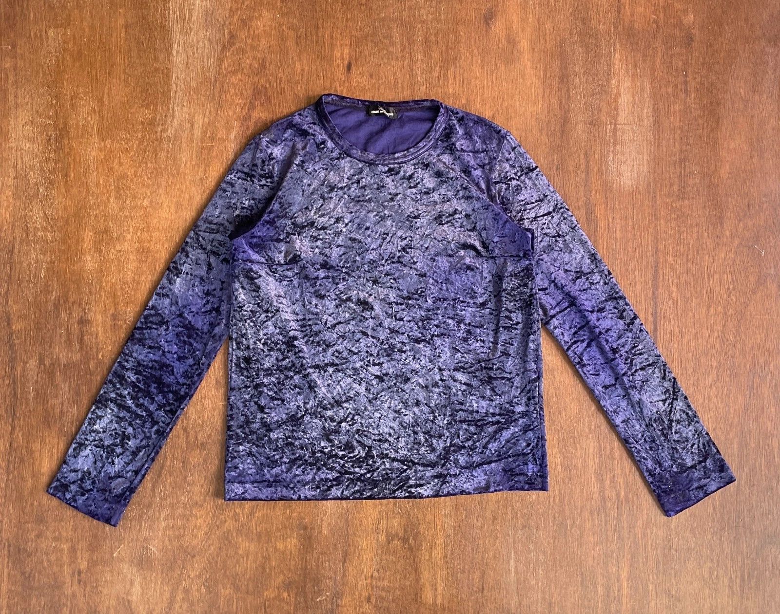 Comme des Garcons COMME des GARCONS 1995 Vintage Deep Purple Tee Size US S / EU 44-46 / 1 - 1 Thumbnail