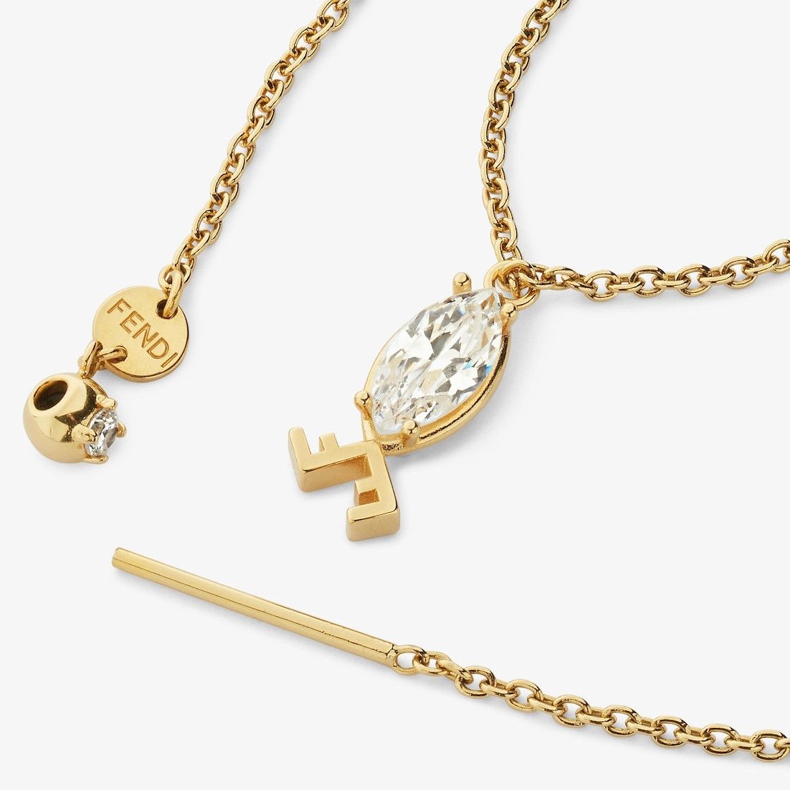 Fendi o1loc1c1024 Size: OS / 8AK141 Astrology Set in Gold Size ONE SIZE - 5 Thumbnail