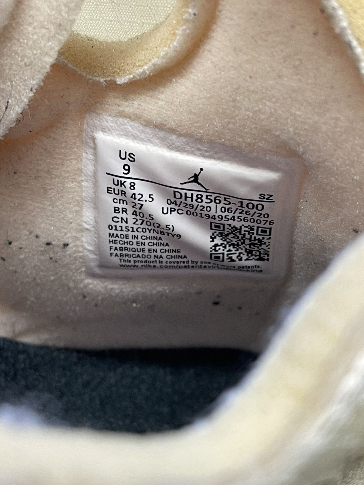 Jordan Brand × Off-White Size 9 - Air Jordan 5 SP x Off-White Mid Sail w/ Box Size US 9 / EU 42 - 8 Thumbnail