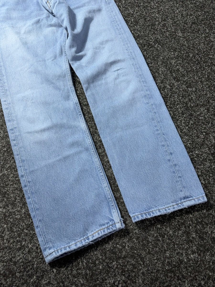 Levi's Vintage Clothing 90s Levi’s 501 USA Distressed Light Wash Straight Leg Jeans Size US 30 / EU 46 - 3 Thumbnail